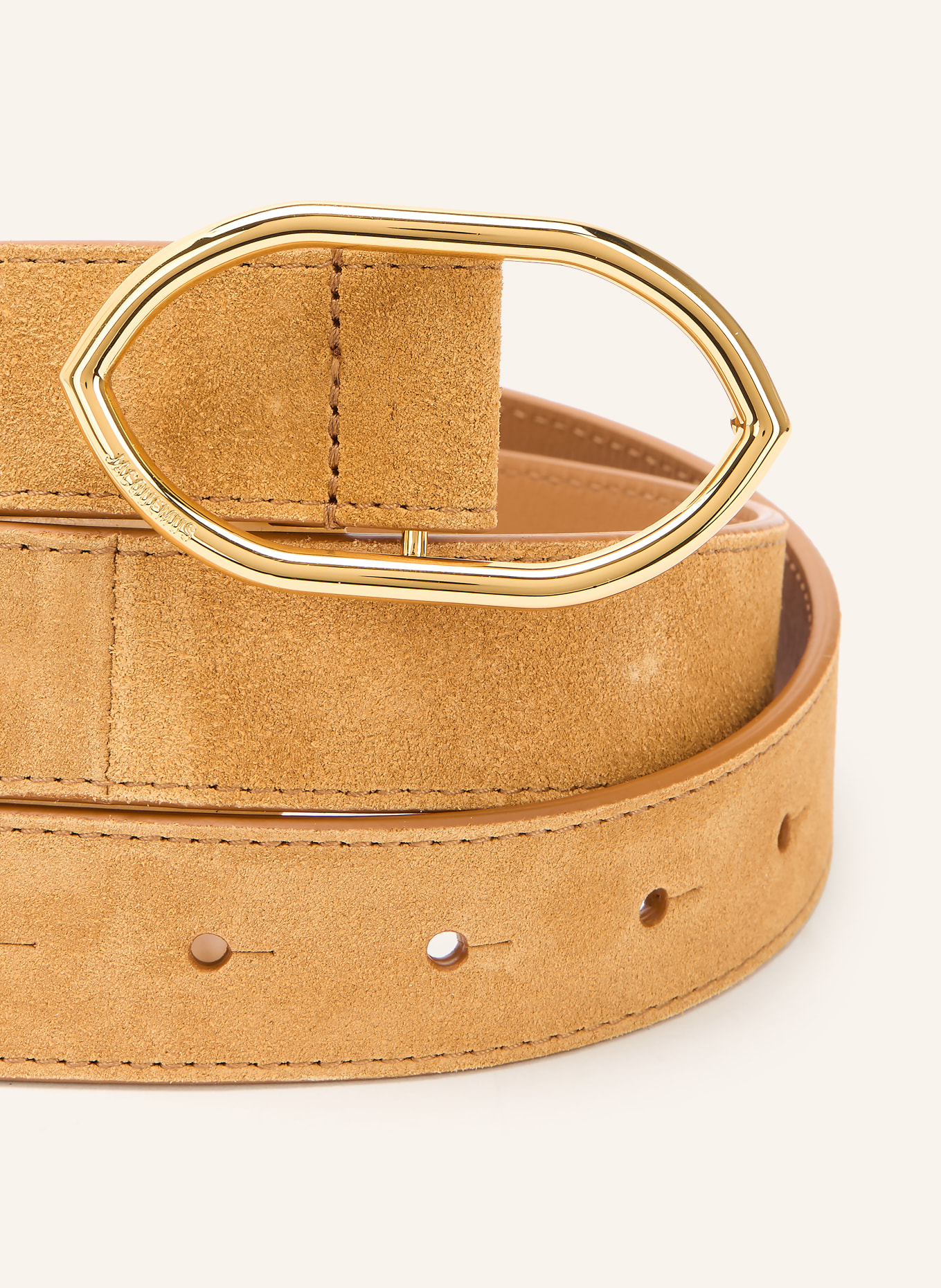 JACQUEMUS Gürtel LA CEINTURE CALISSON: COGNAC