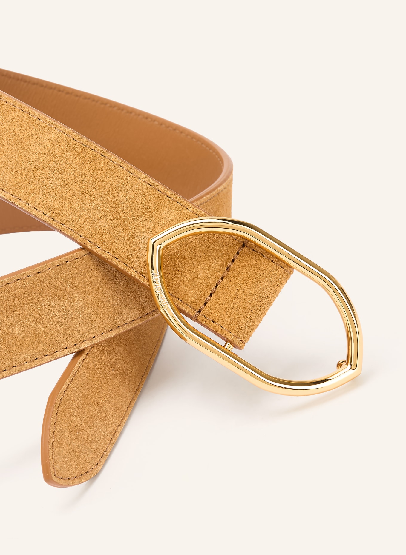 JACQUEMUS Gürtel LA CEINTURE CALISSON: COGNAC