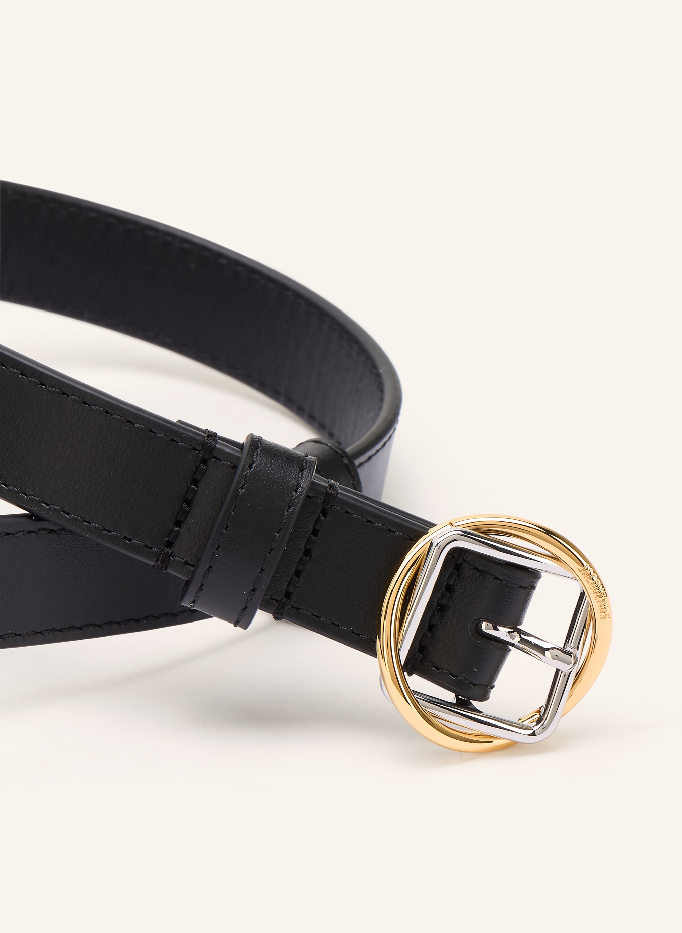 JACQUEMUS Pasek LA CEINTURE SALON FINE: CZARNY