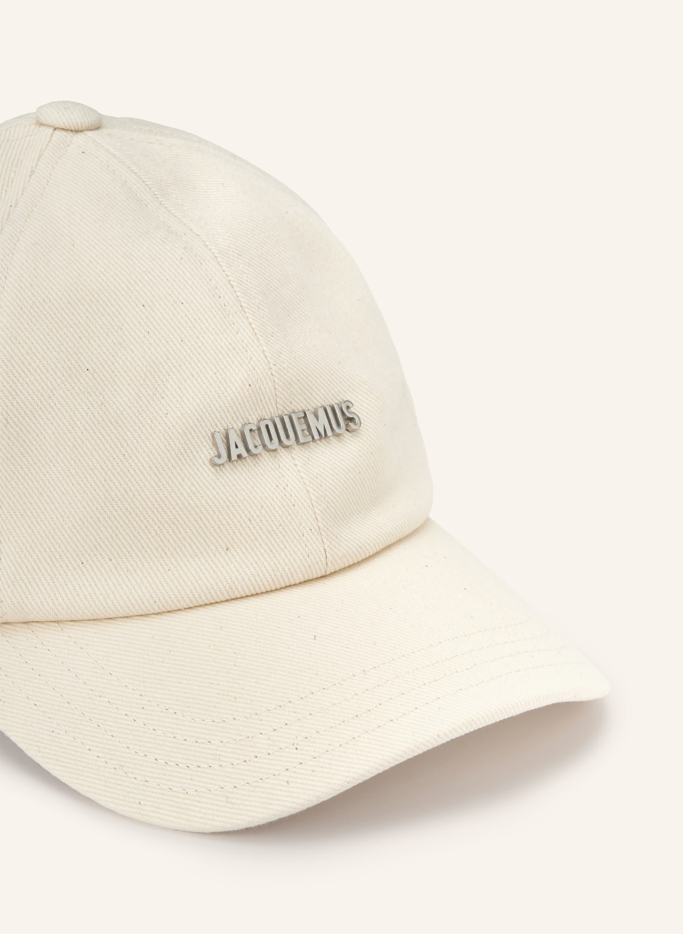JACQUEMUS Cap LA CASQUETTE GADJO: BEIGE