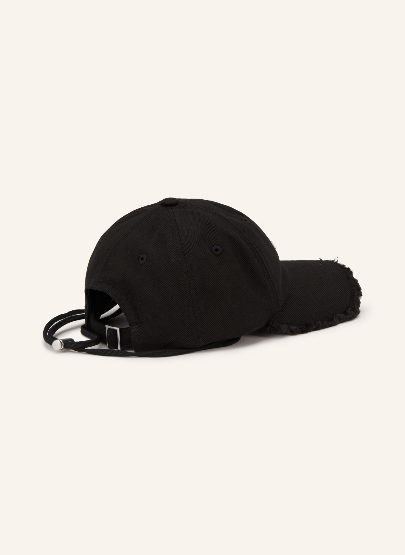 JACQUEMUS Czapka LA CASQUETTE ARTICHAUT: CZARNY