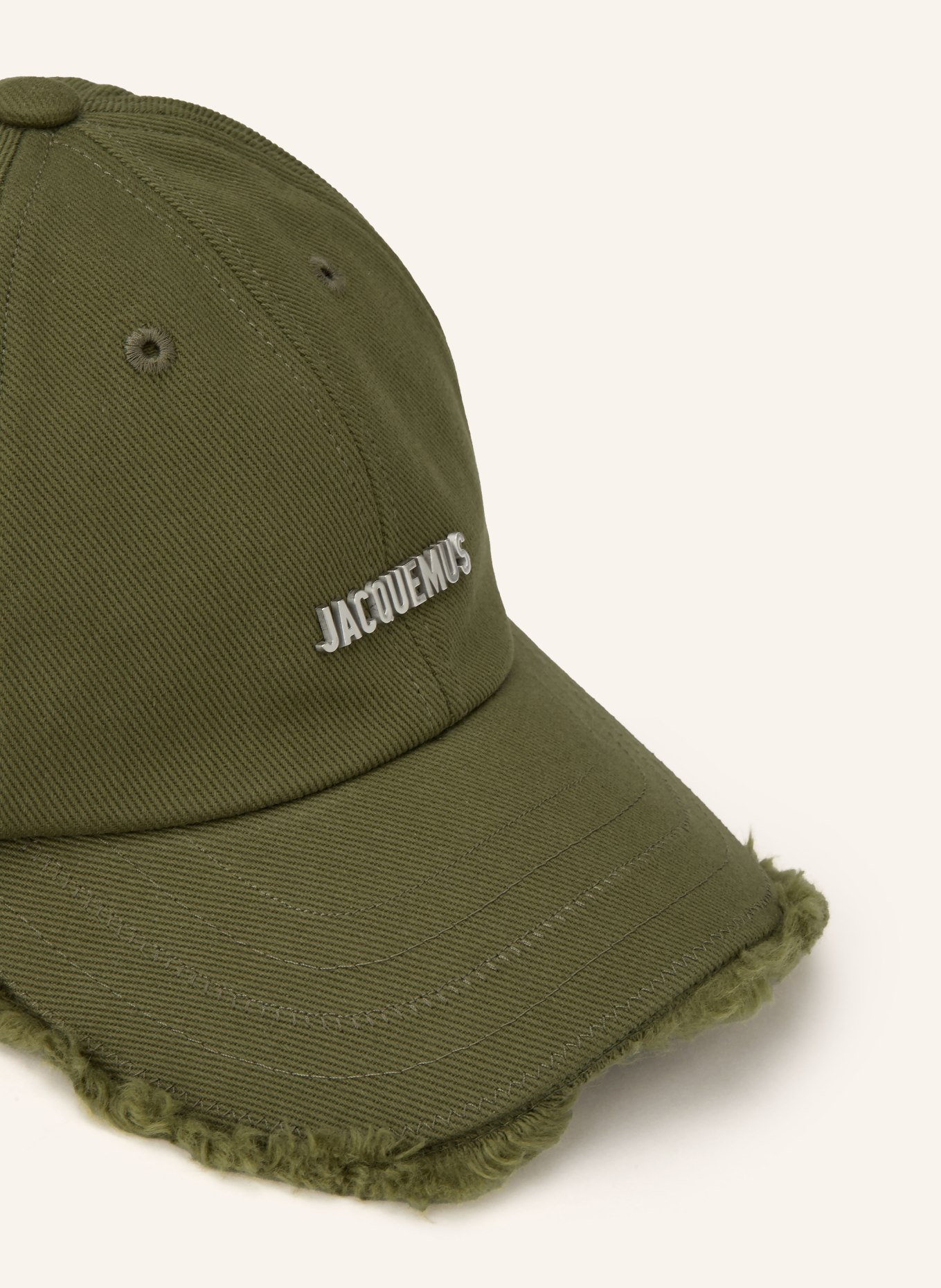 JACQUEMUS Czapka LA CASQUETTE ARTICHAUT: KHAKI