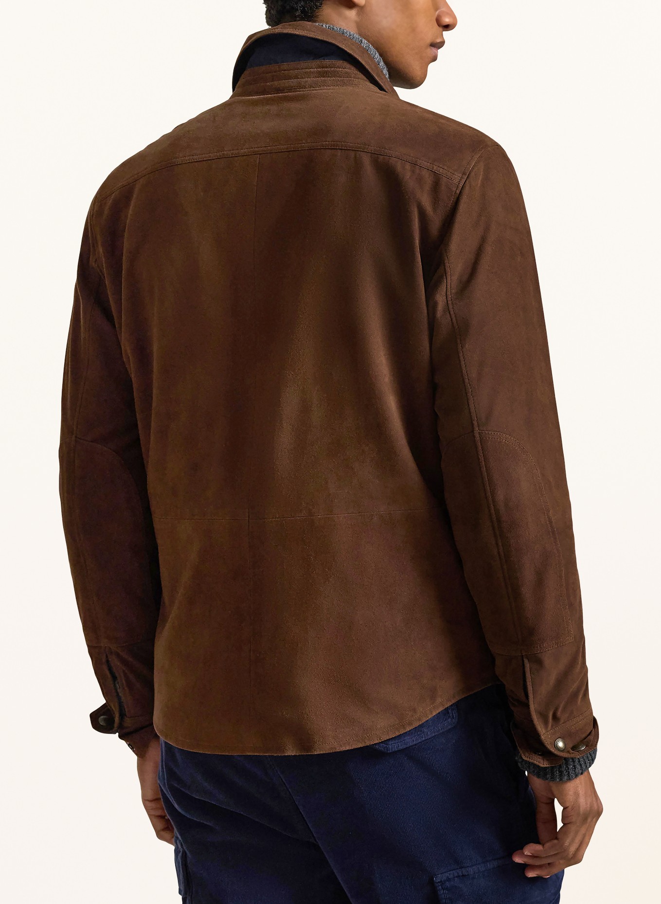 POLO RALPH LAUREN Skórzana kurtka dwustronna: BRĄZOWY