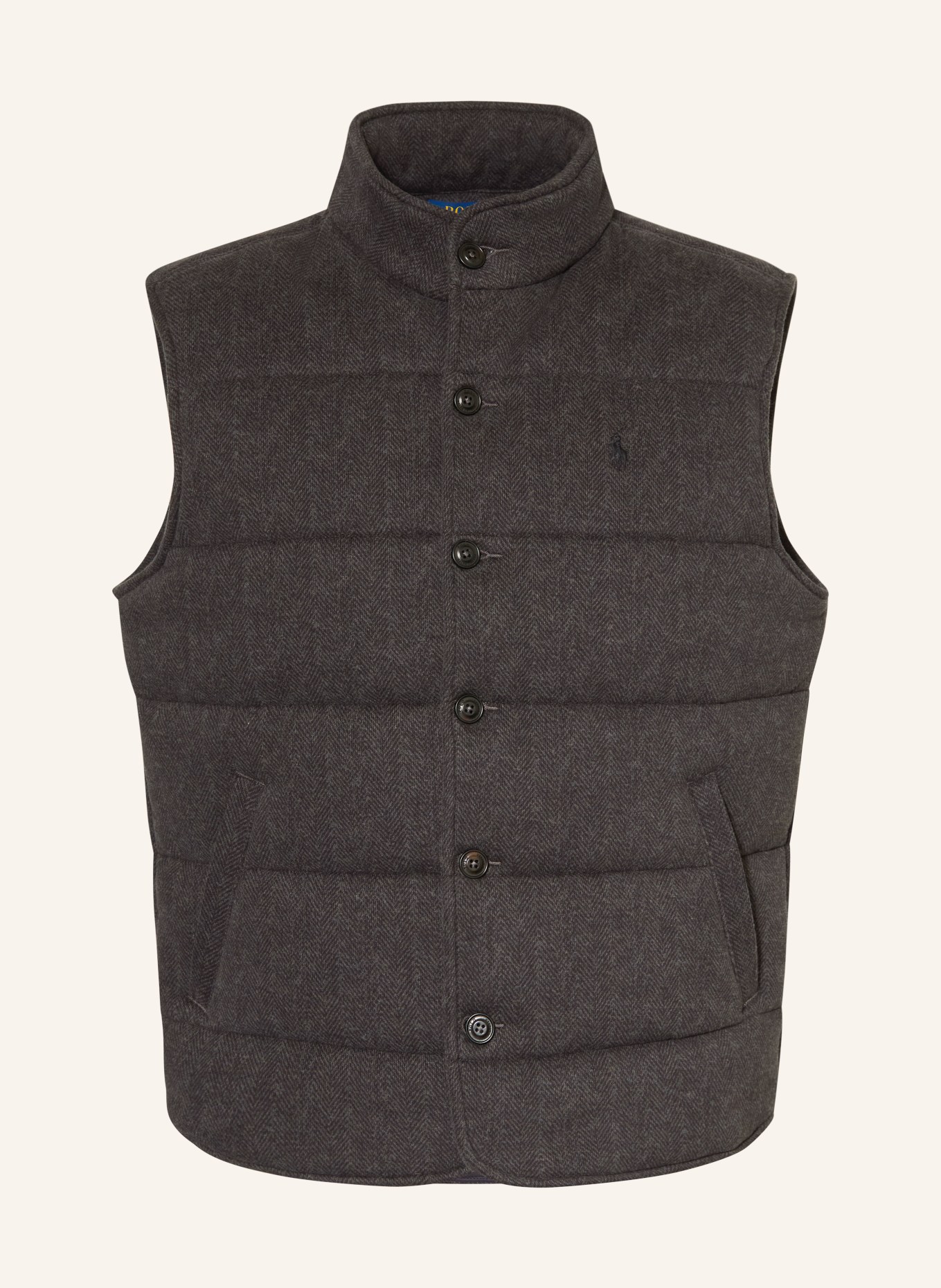 POLO RALPH LAUREN Steppweste: DUNKELGRAU