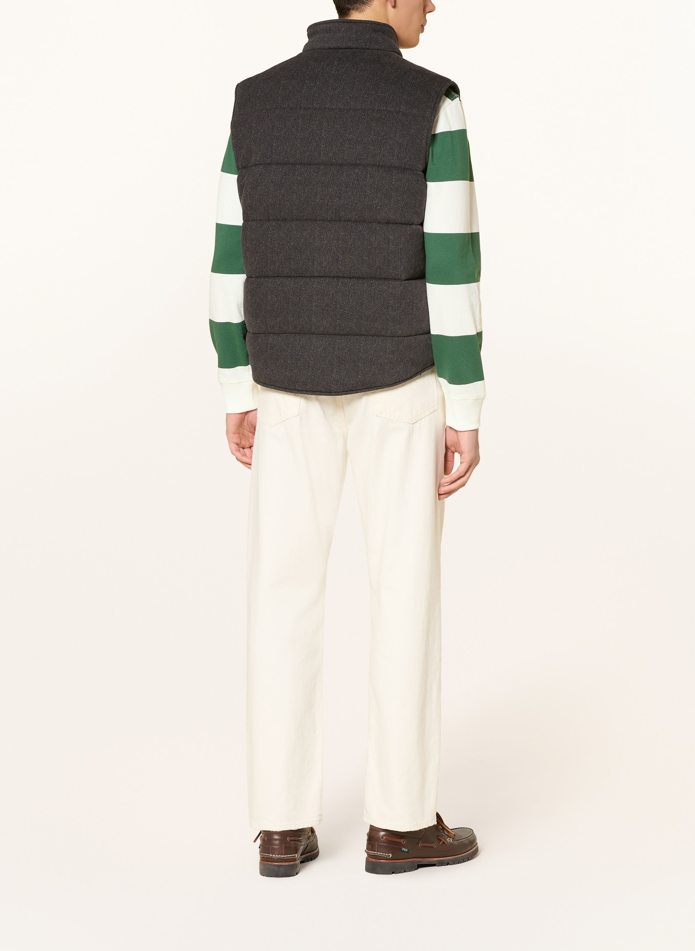 POLO RALPH LAUREN Steppweste: DUNKELGRAU