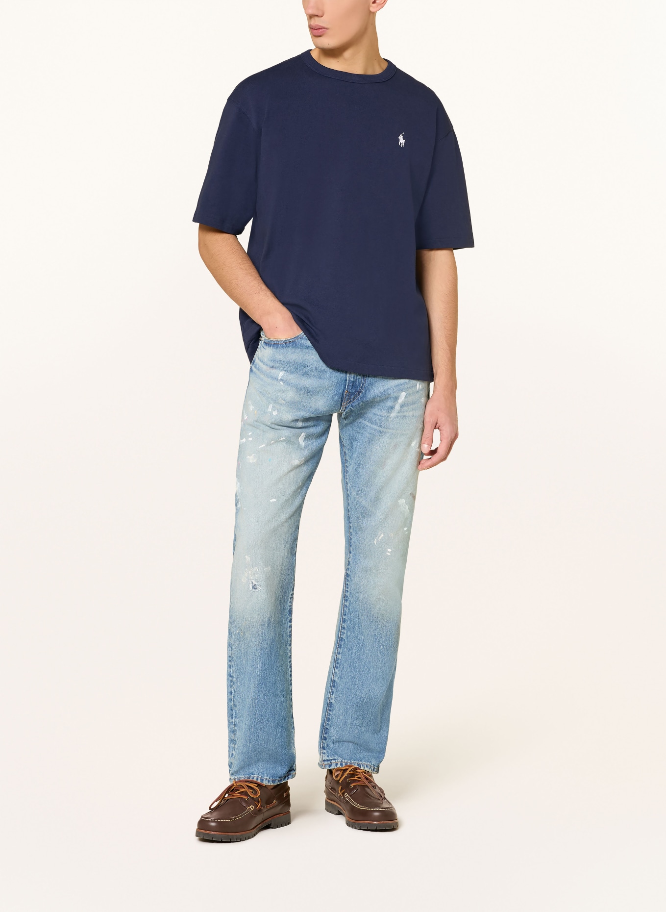 POLO RALPH LAUREN T-Shirt: DUNKELBLAU