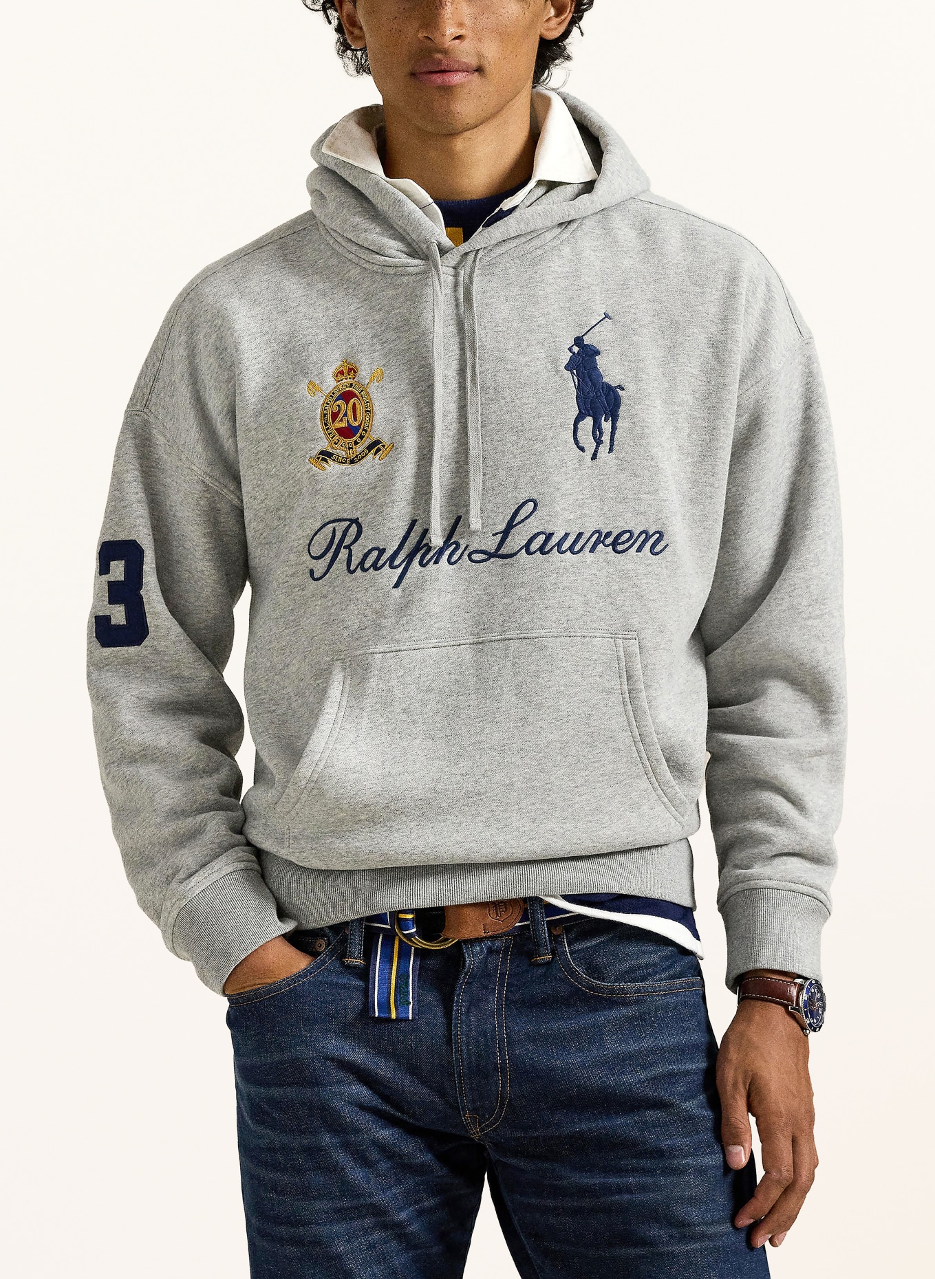 POLO RALPH LAUREN MAGIC hoodie: GRAY