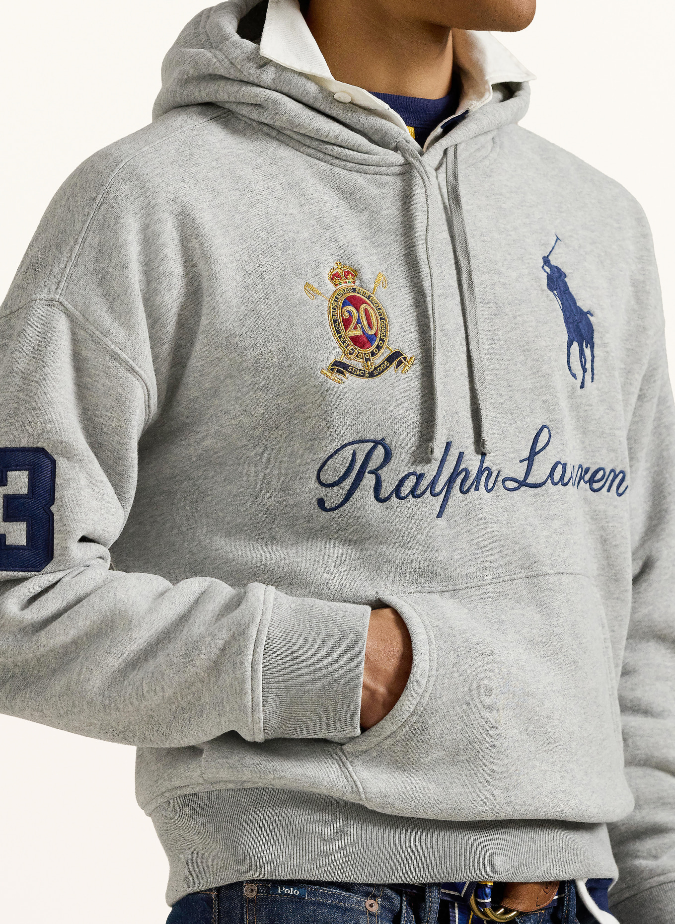 POLO RALPH LAUREN MAGIC hoodie: GRAY
