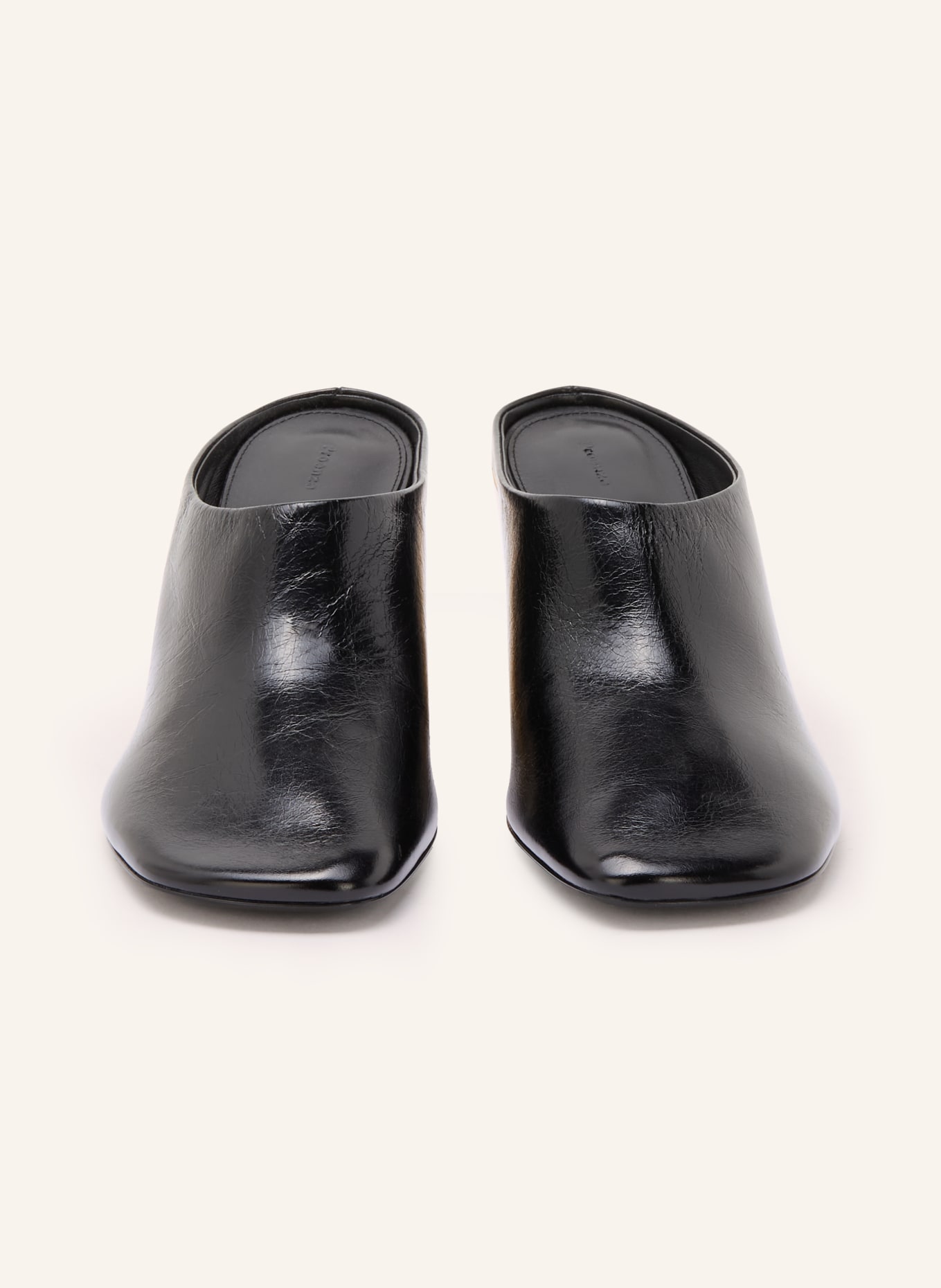 Proenza Schouler Klapki: CZARNY / ZŁOTY