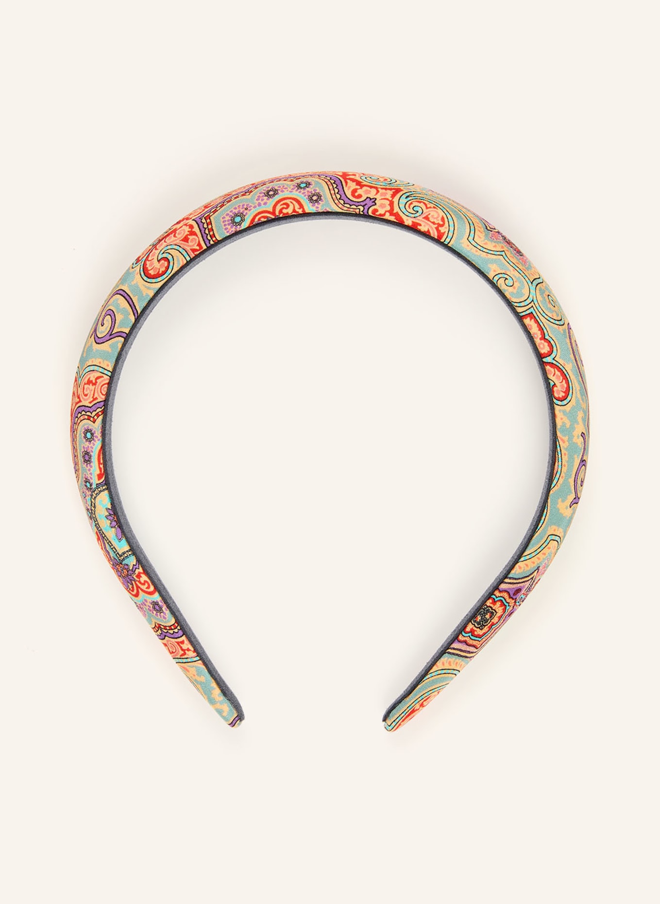 ETRO Hedvábný čelenka: MÁTOVÁ / FIALOVÁ / ČERVENÁ