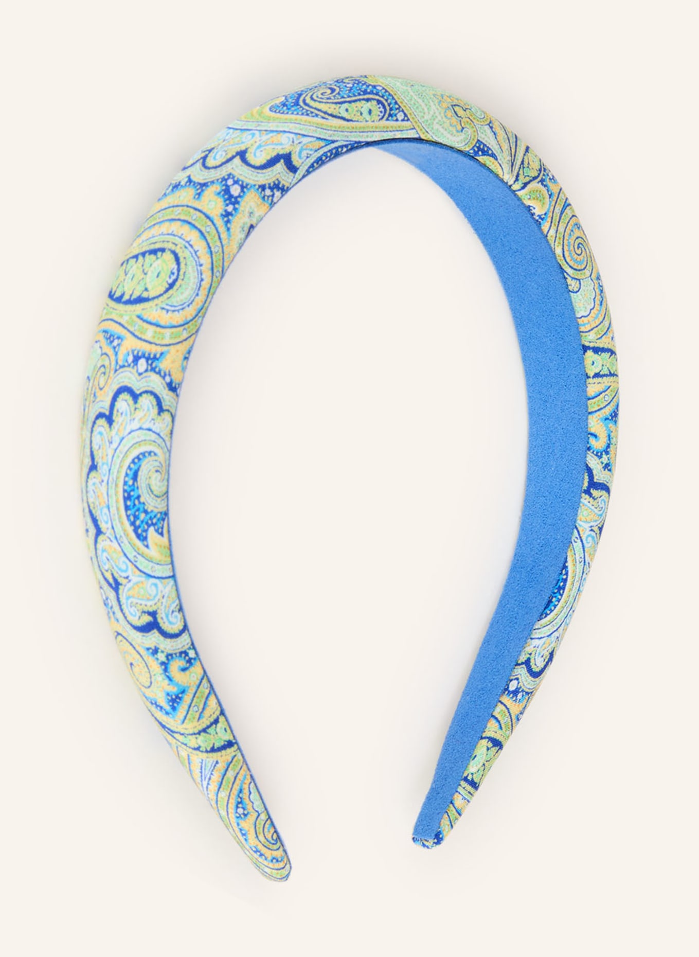 ETRO Hedvábný čelenka: MÁTOVÁ / ŽLUTÁ / MODRÁ