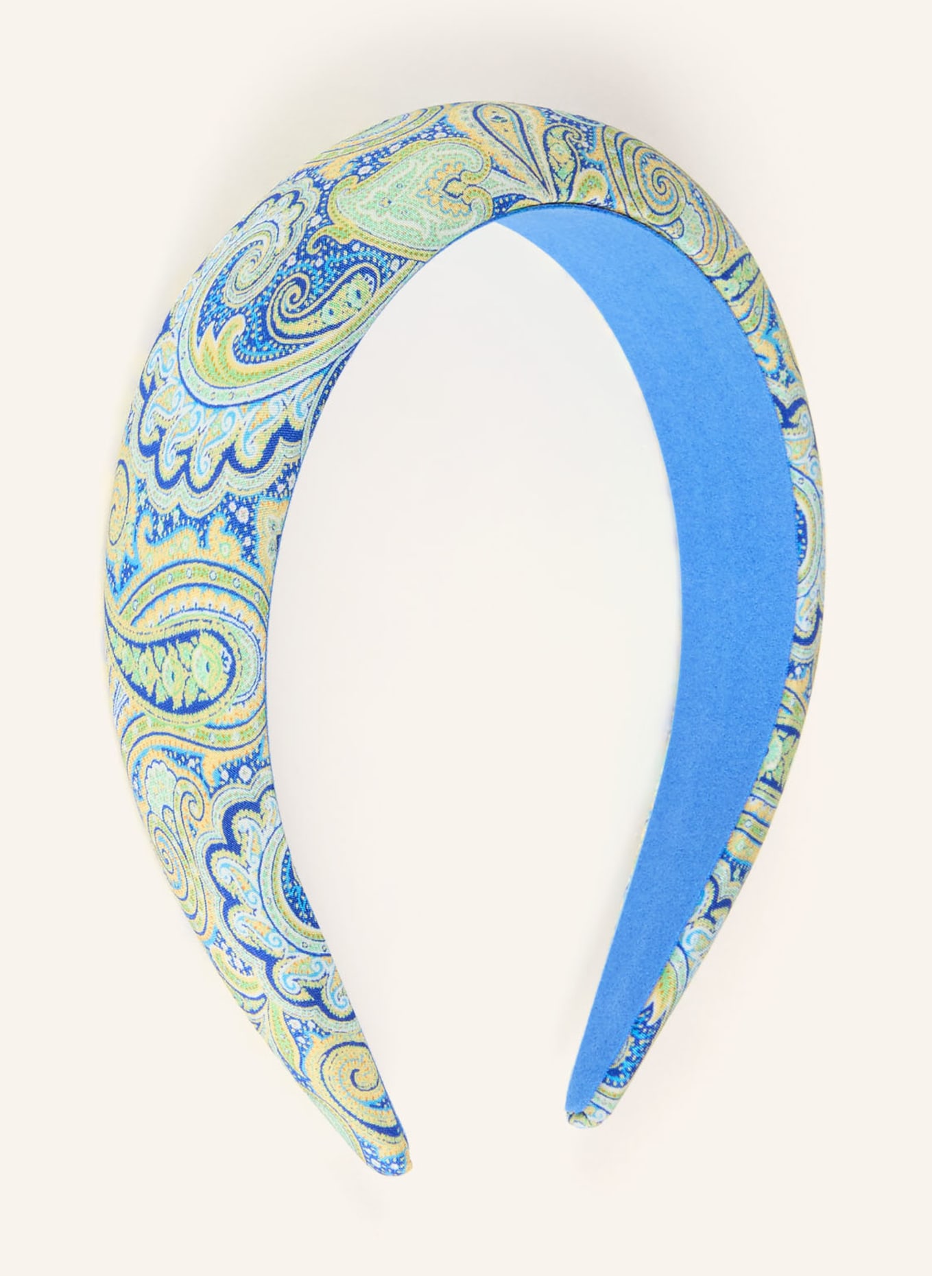 ETRO Hedvábný čelenka: MÁTOVÁ / ŽLUTÁ / MODRÁ