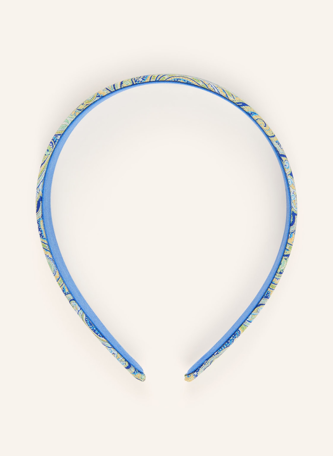 ETRO Hedvábný čelenka: MÁTOVÁ / ŽLUTÁ / MODRÁ