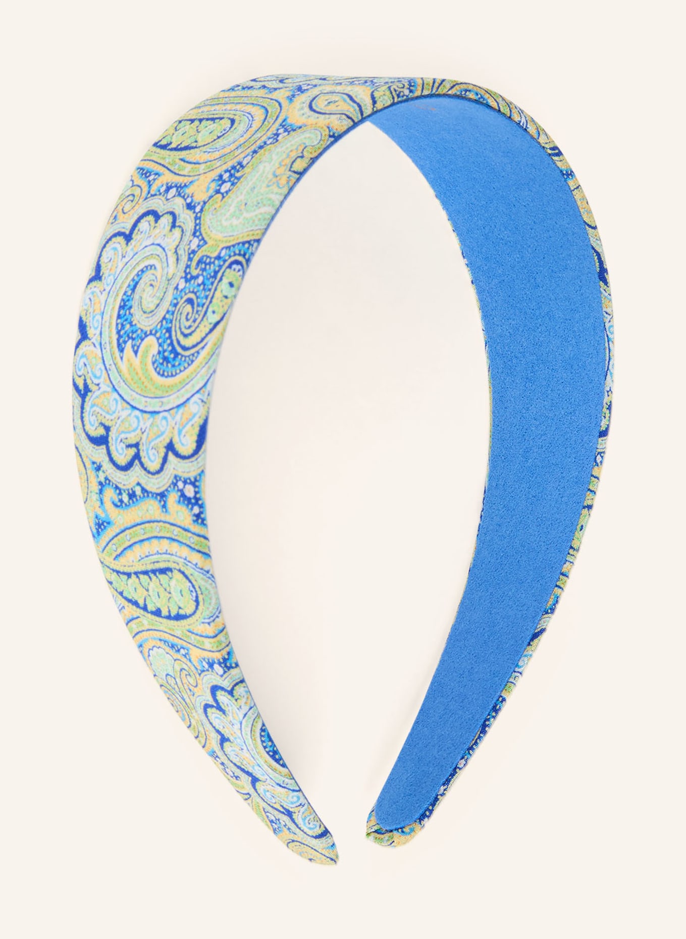 ETRO Hedvábný čelenka: MÁTOVÁ / ŽLUTÁ / MODRÁ