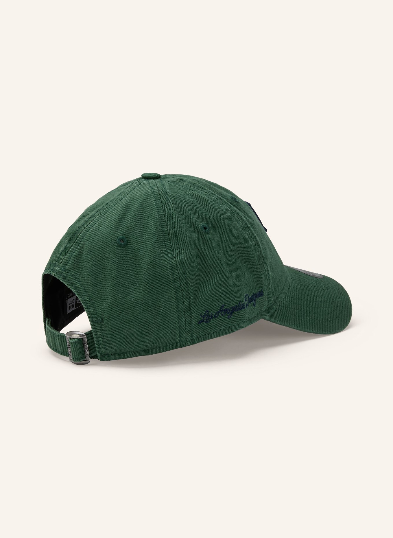 NEW ERA Cap WASHED SCRIPT 9TWENTY®: DUNKELGRÜN / DUNKELBLAU
