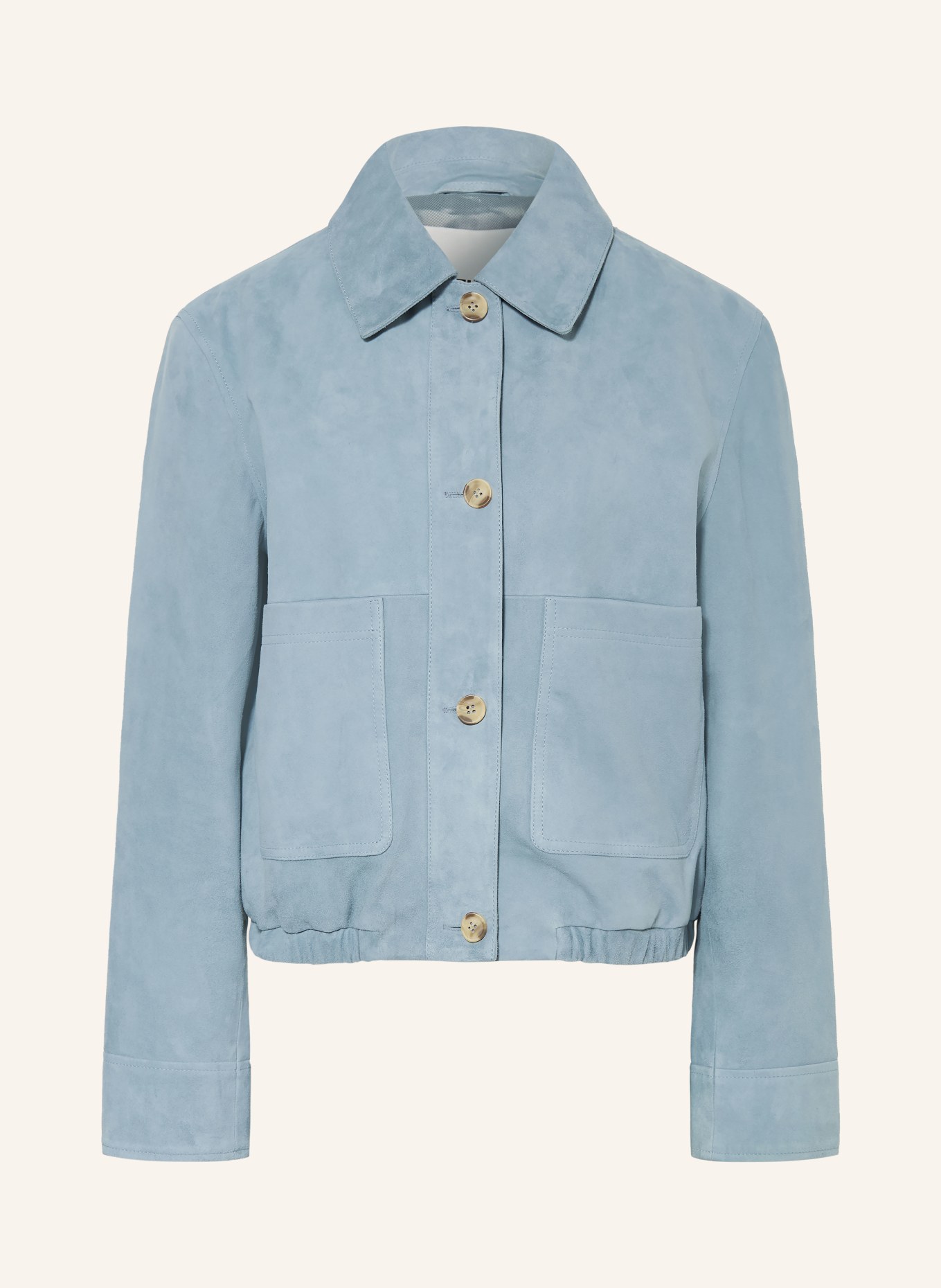 IQ STUDIO kožená bunda: TMAVĚ MODRÁ