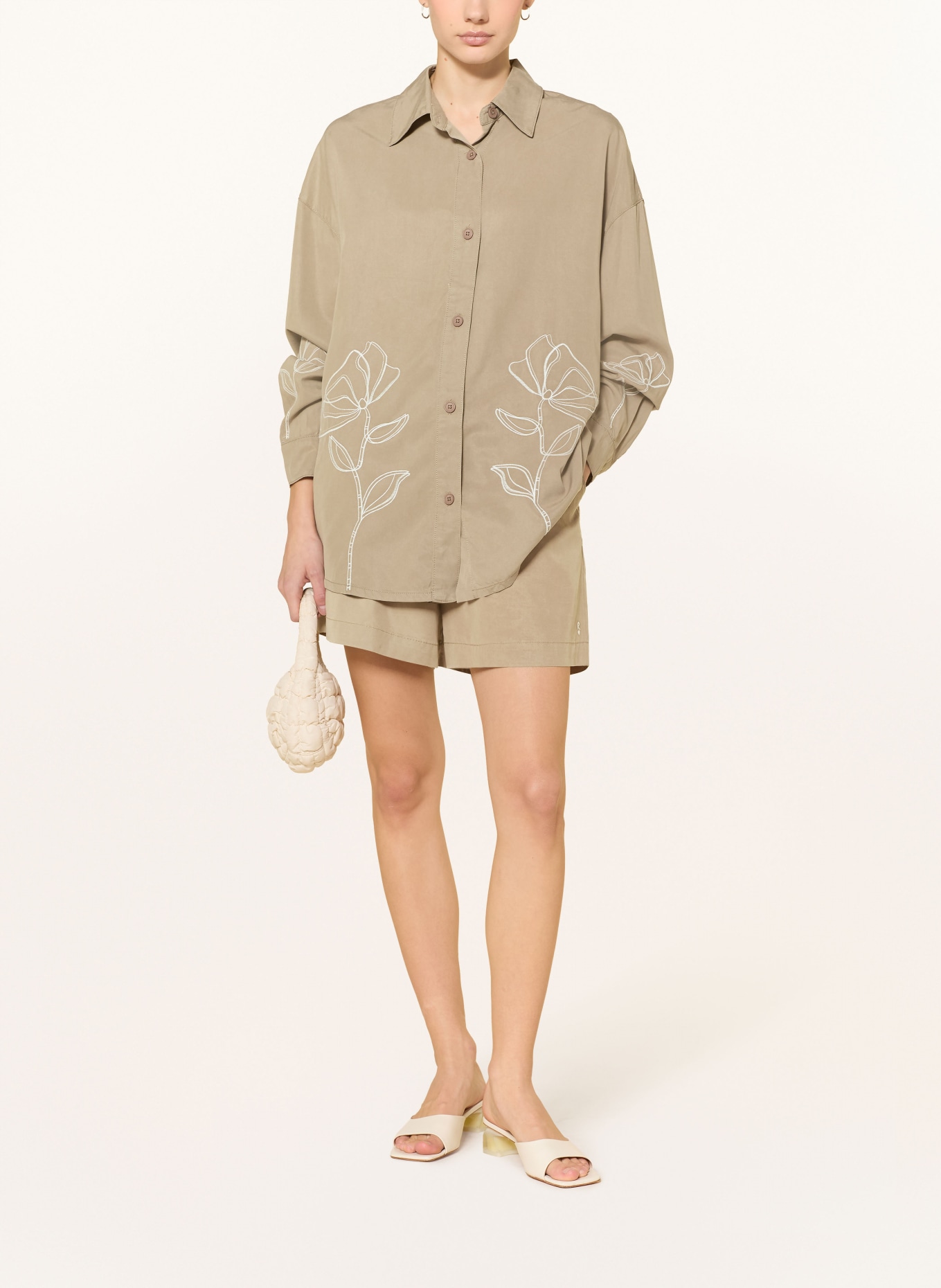 ELIAS RUMELIS ELOWYN shirt blouse: KHAKI