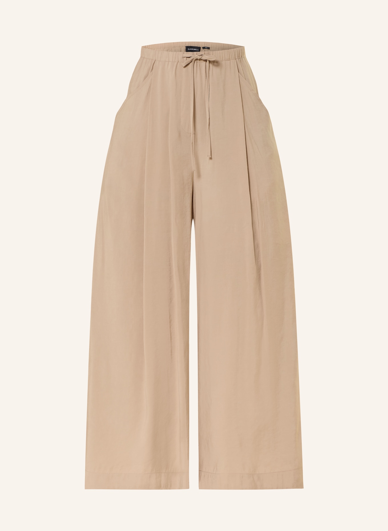 ELIAS RUMELIS HERMA culottes: LIGHT BROWN