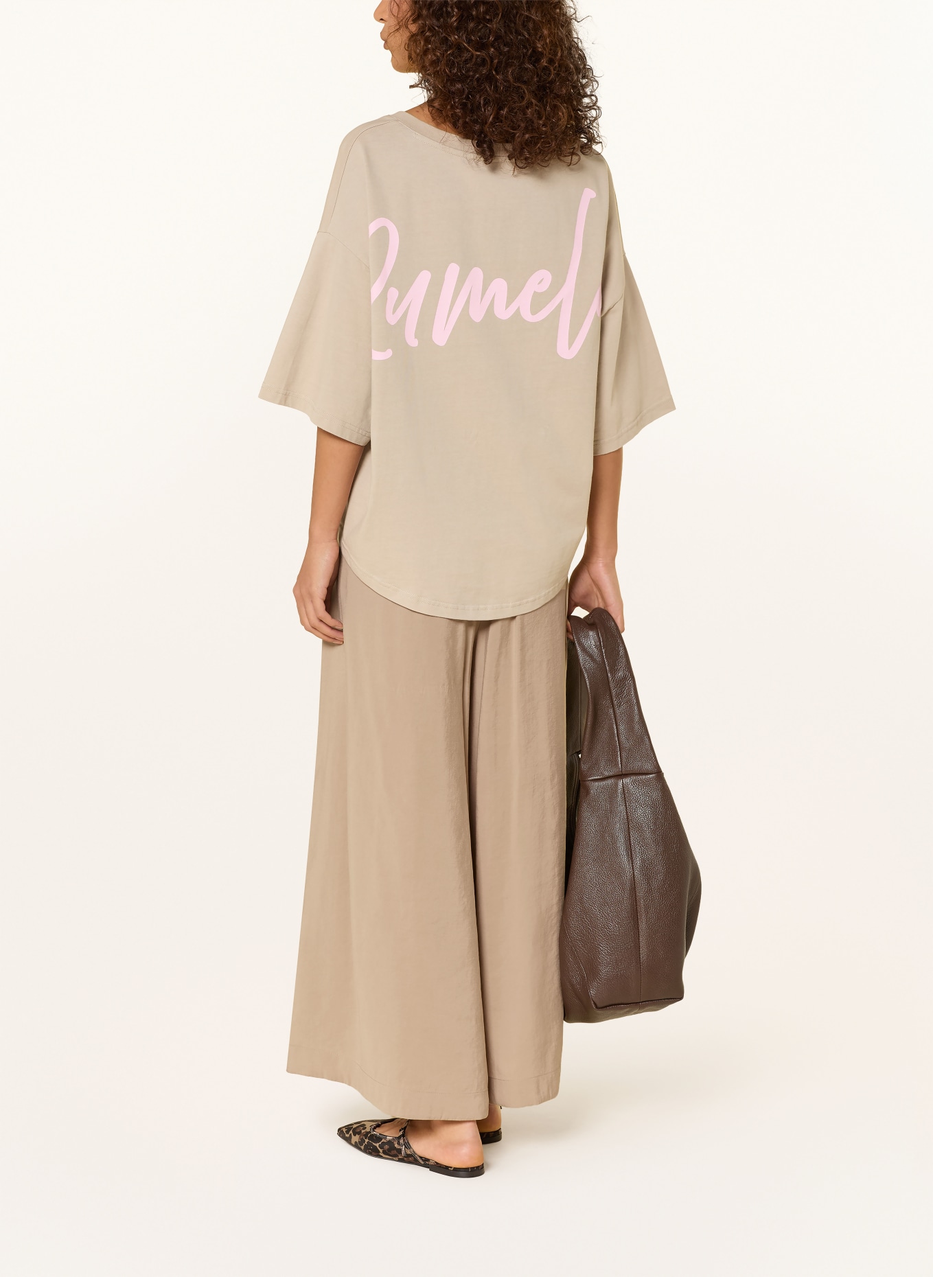 ELIAS RUMELIS HERMA culottes: LIGHT BROWN
