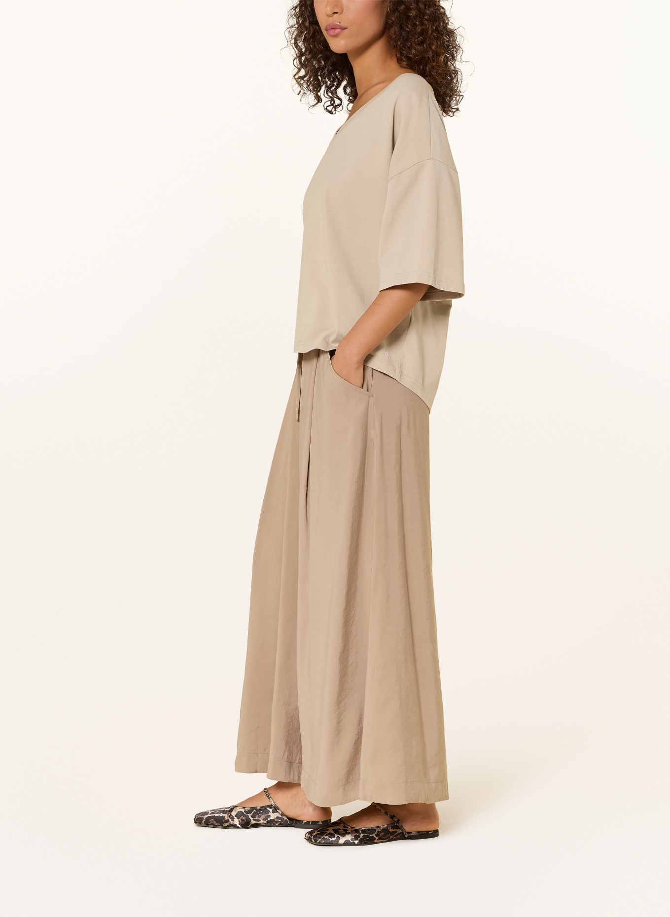 ELIAS RUMELIS HERMA culottes: LIGHT BROWN