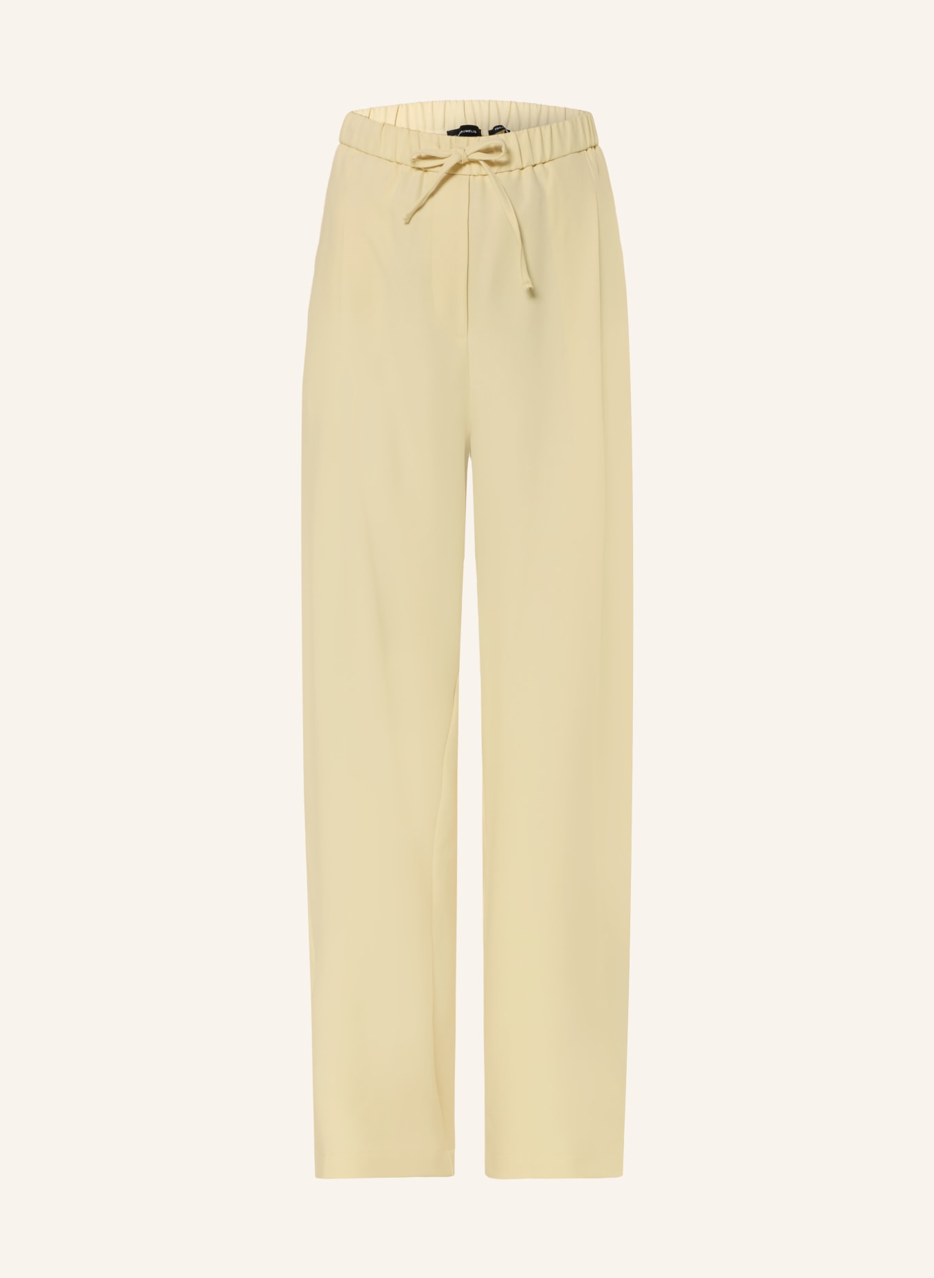 ELIAS RUMELIS LEXIANE jogging-style pants: LIGHT YELLOW