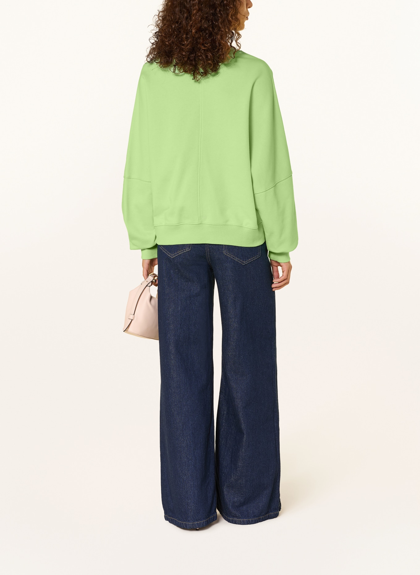 ELIAS RUMELIS IKORIA sweatshirt: NEON GREEN / PINK