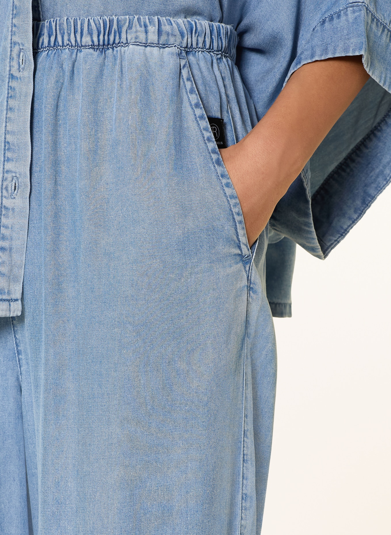 ELIAS RUMELIS Hose HEDY in Jeansoptik: HELLBLAU