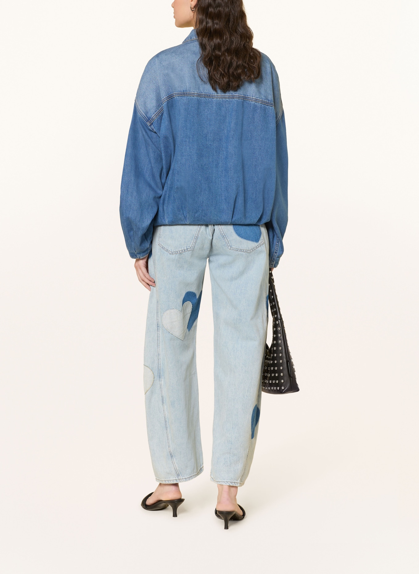 ELIAS RUMELIS NORALIE barrel jeans: 1571 springlike blue