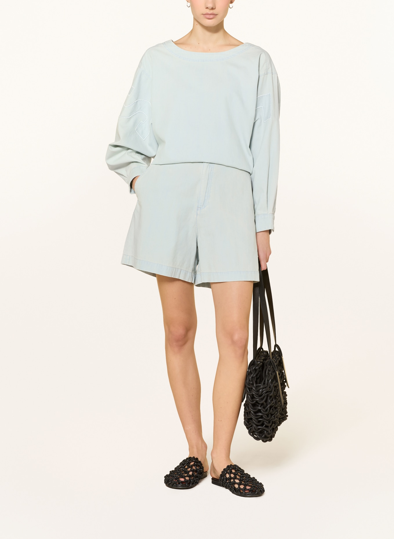 ELIAS RUMELIS Blůza CASSANDRIA: TMAVĚ MODRÁ