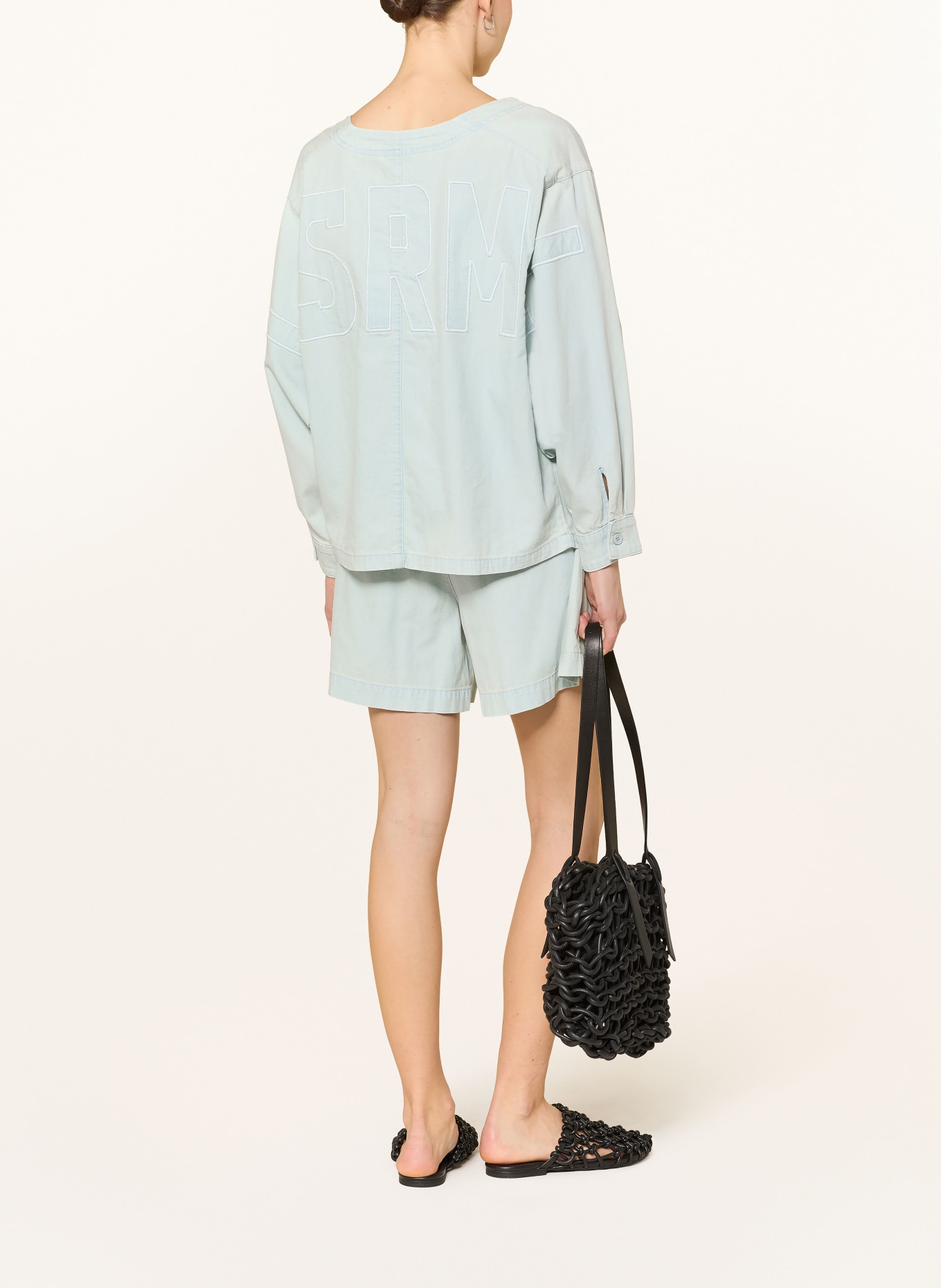 ELIAS RUMELIS Blůza CASSANDRIA: TMAVĚ MODRÁ