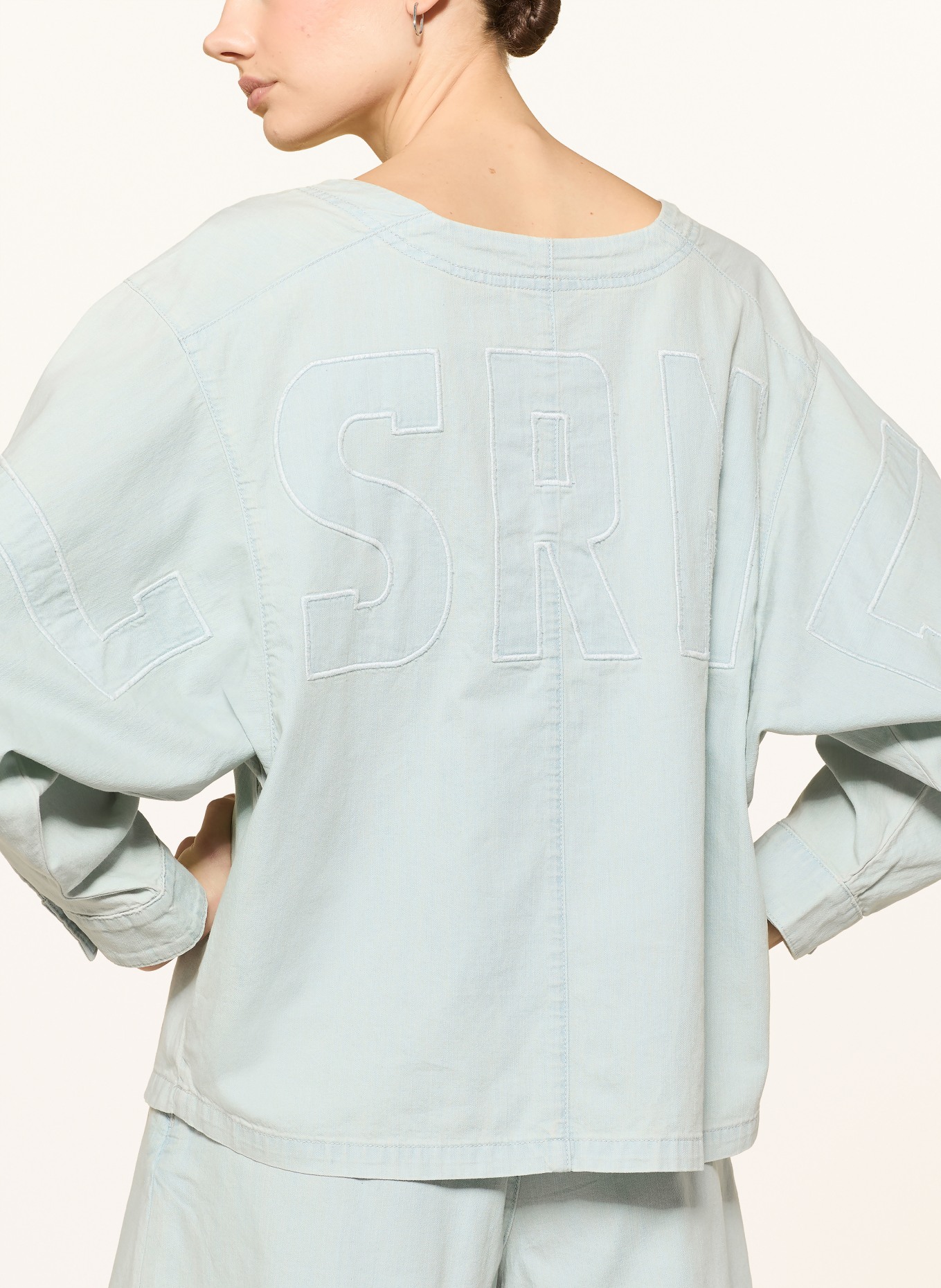 ELIAS RUMELIS Blůza CASSANDRIA: TMAVĚ MODRÁ