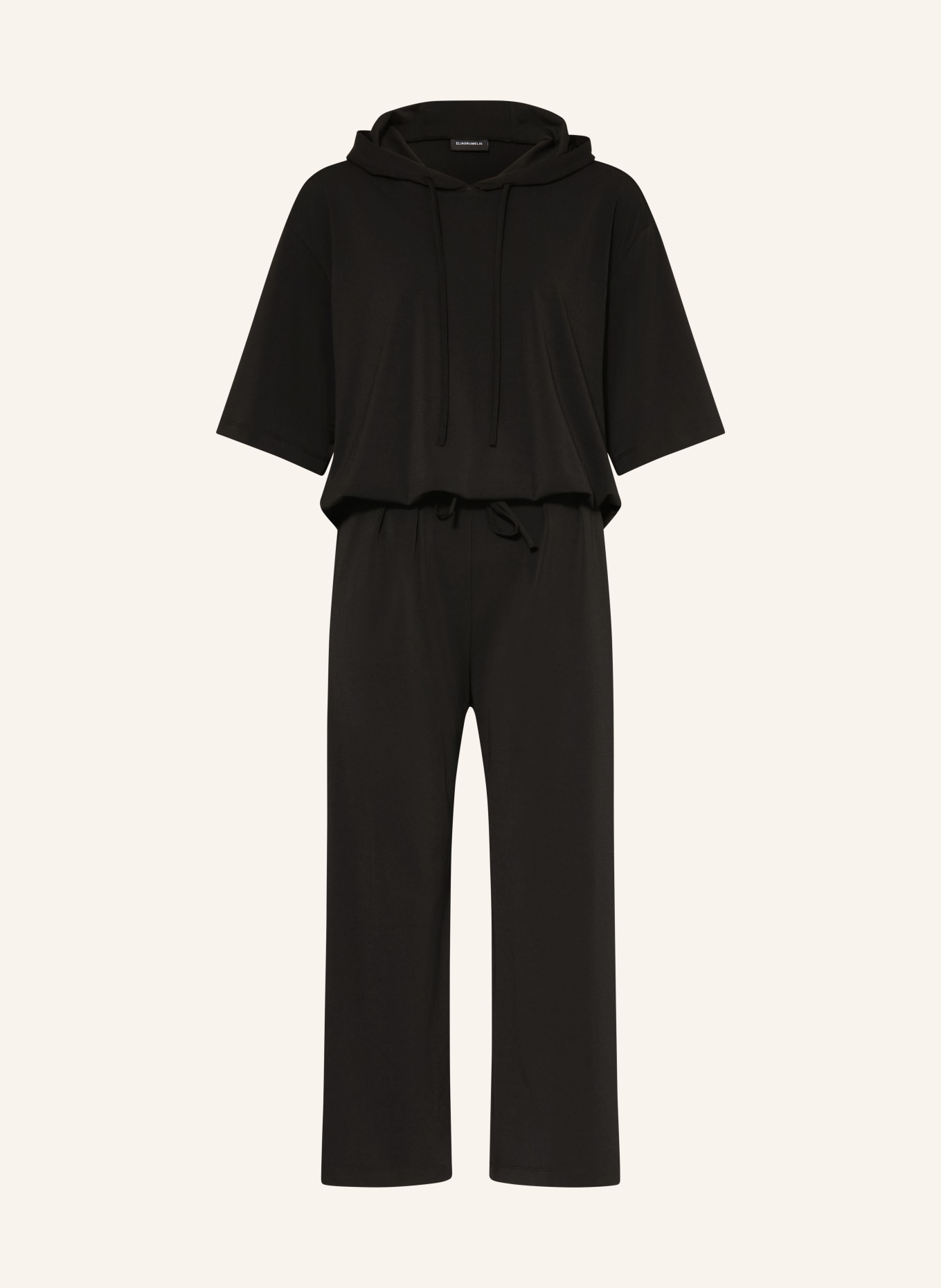 ELIAS RUMELIS Kombinezon LEONORI z wycięciem: CZARNY