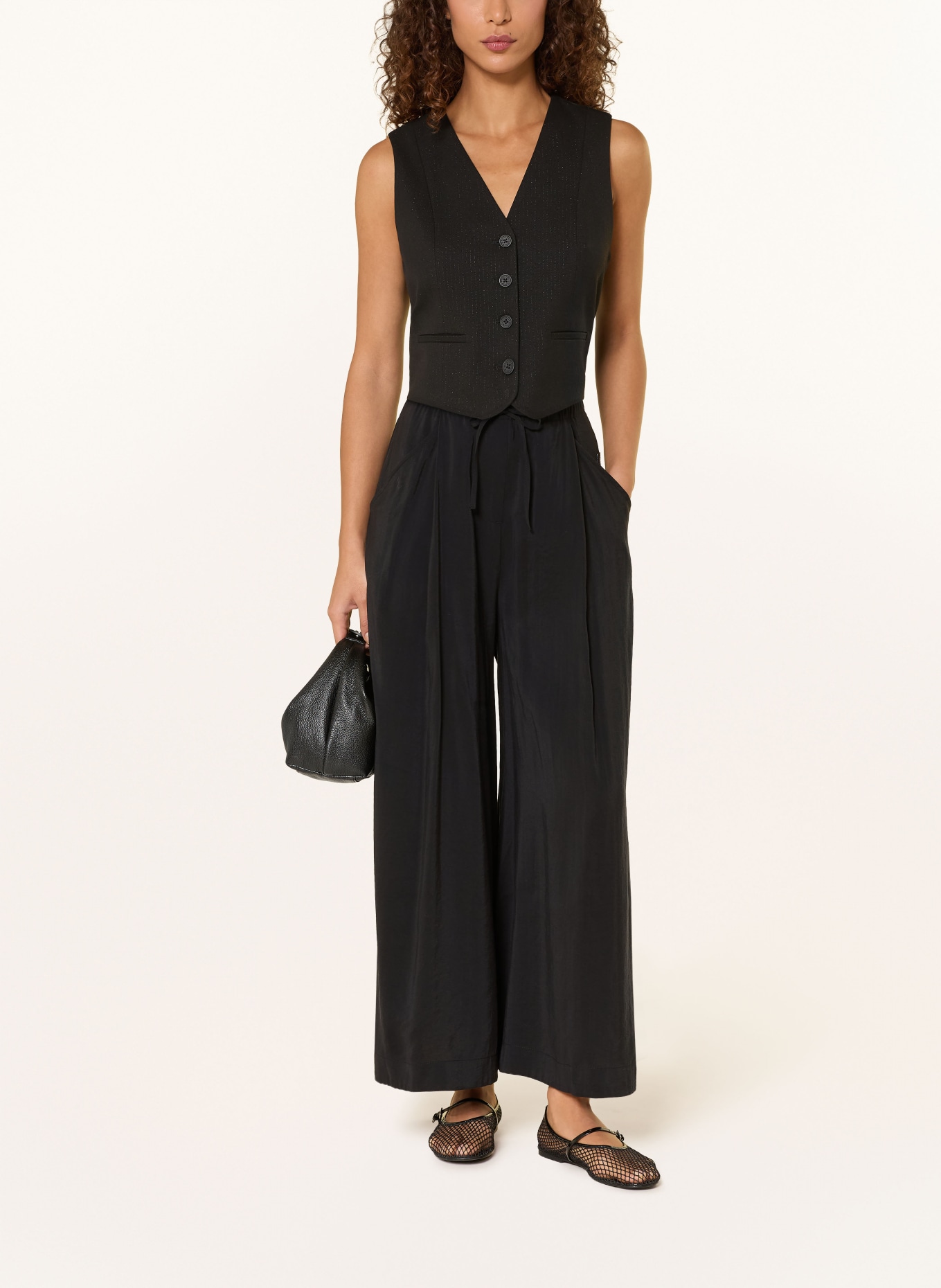 ELIAS RUMELIS HERMA culottes: BLACK