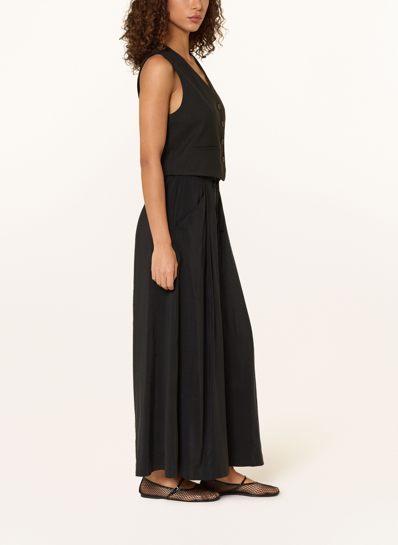 ELIAS RUMELIS HERMA culottes: BLACK