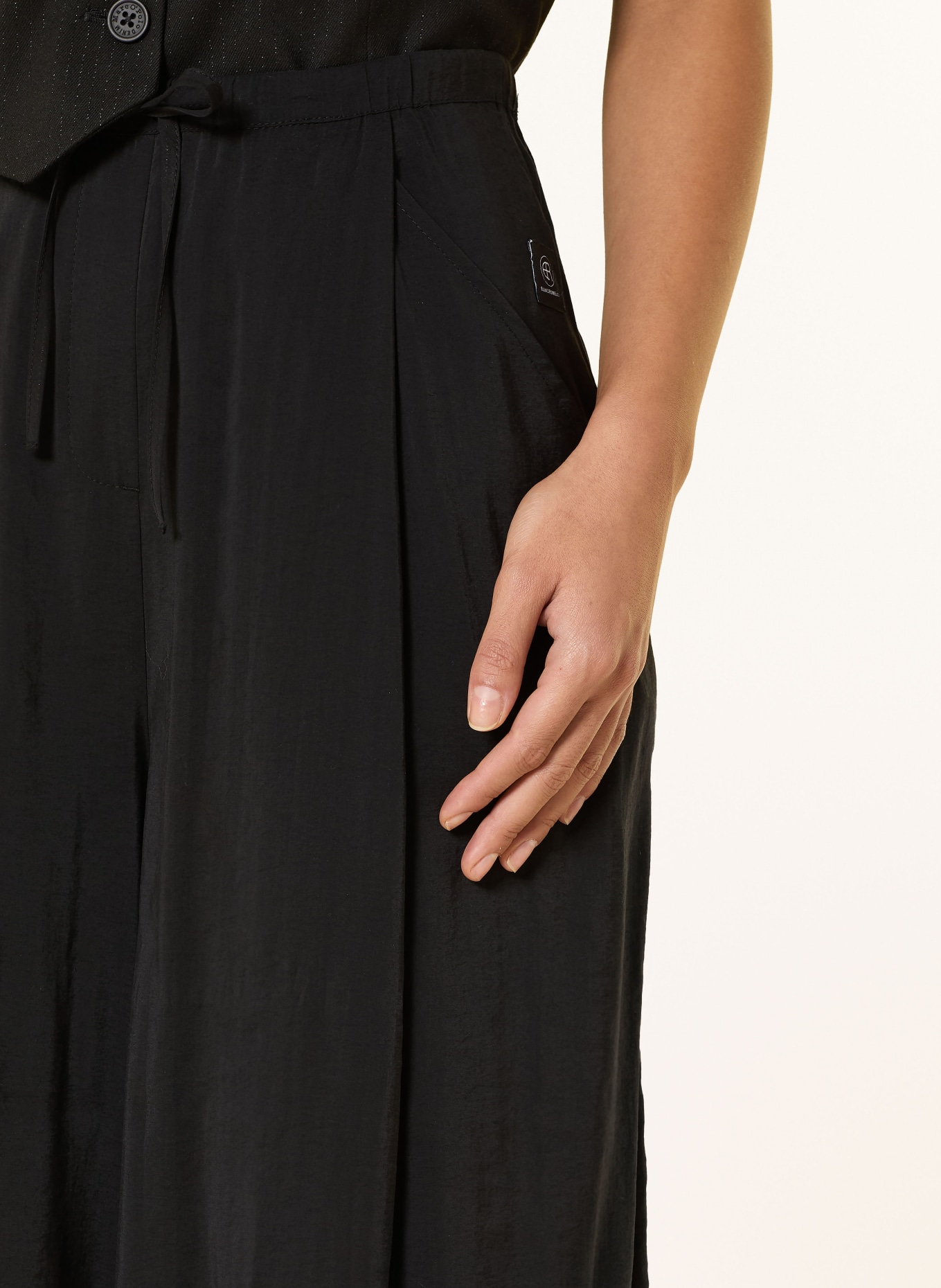 ELIAS RUMELIS HERMA culottes: BLACK