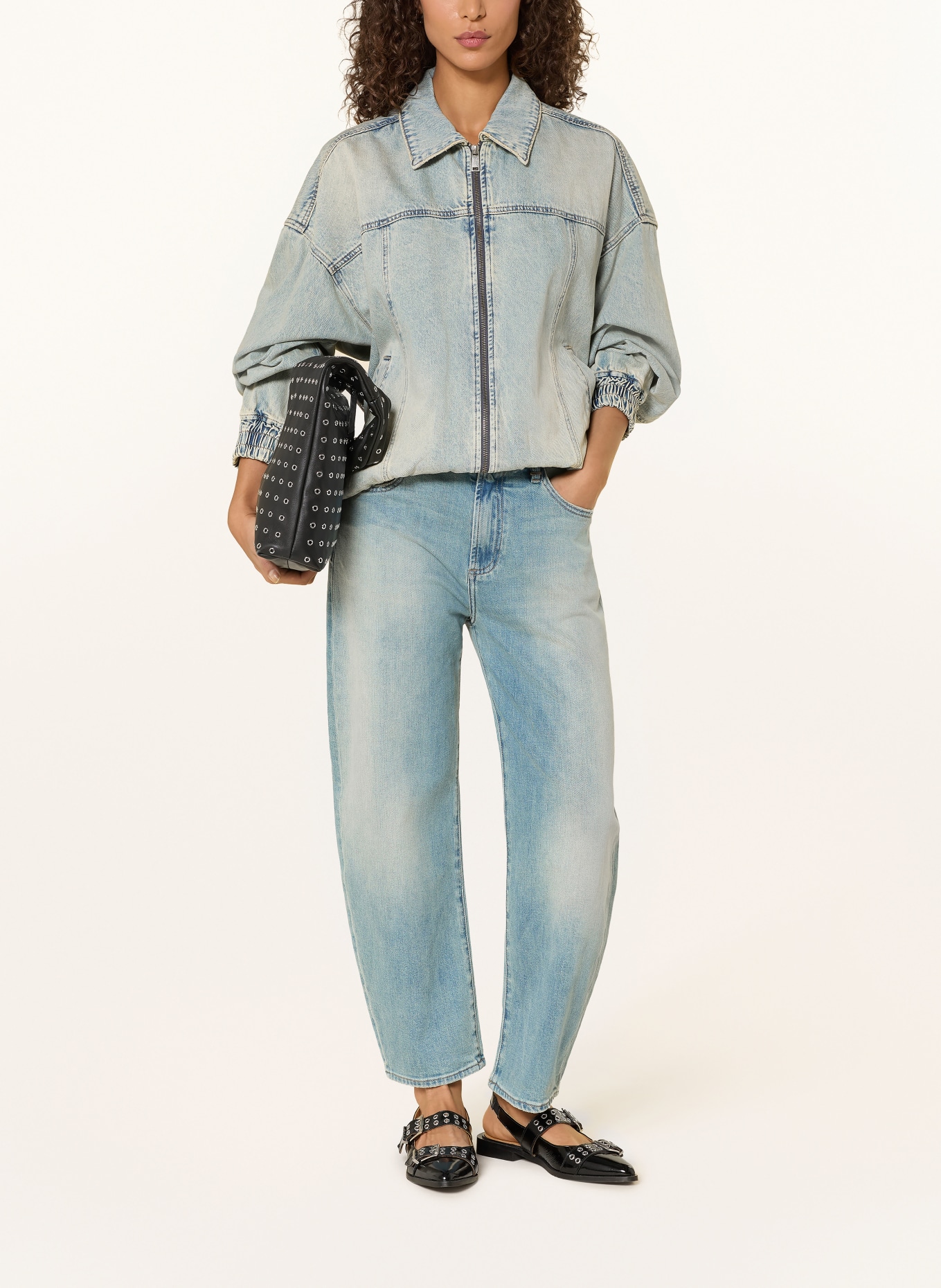 ELIAS RUMELIS YOANA barrel jeans: 1230 biosphere blue
