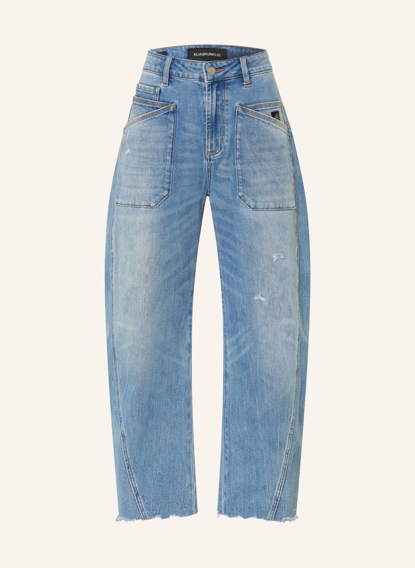 ELIAS RUMELIS Dżinsy typu mom jeans ISABELLA: 1243 mount blue