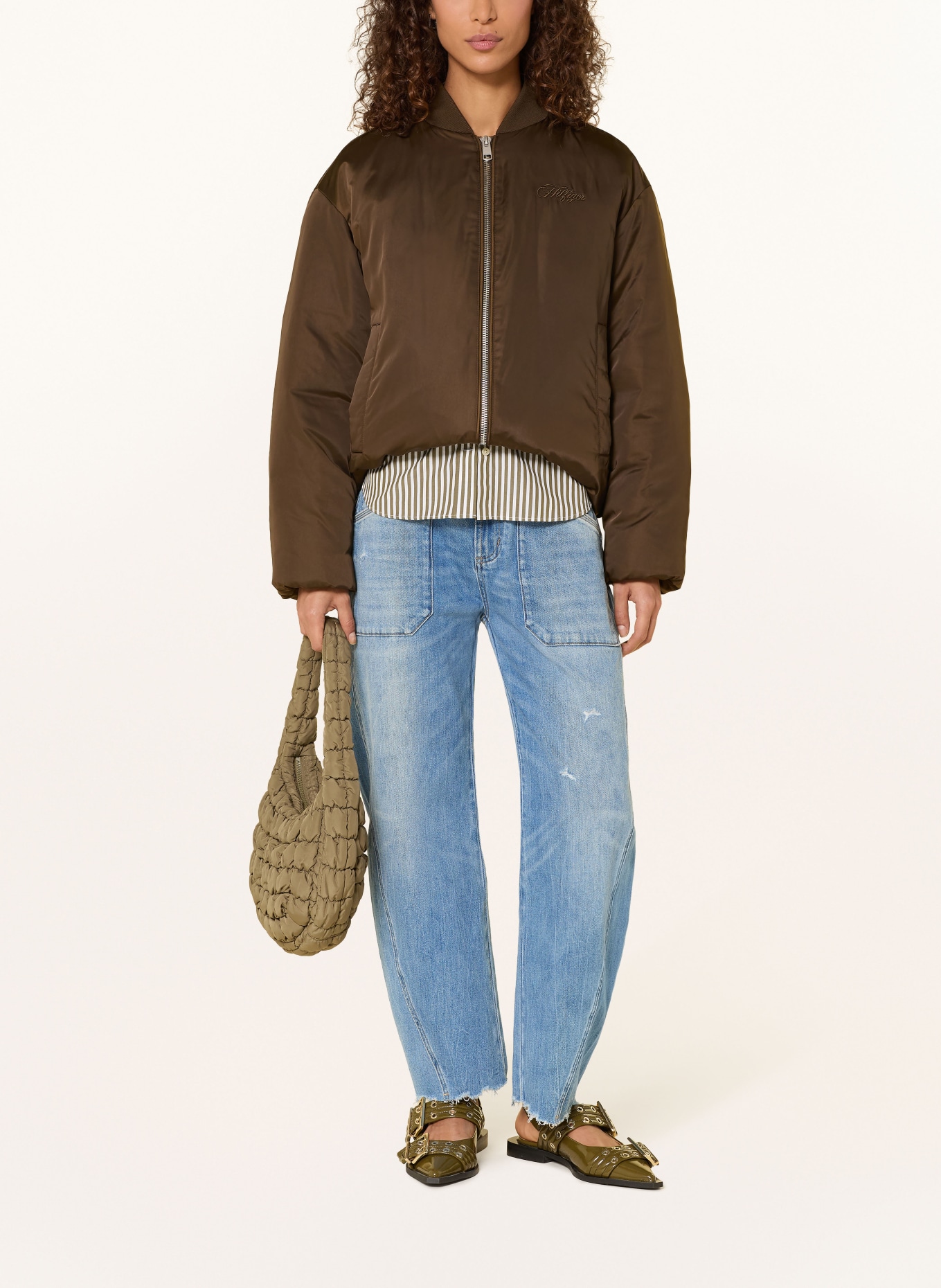 ELIAS RUMELIS Dżinsy typu mom jeans ISABELLA: 1243 mount blue