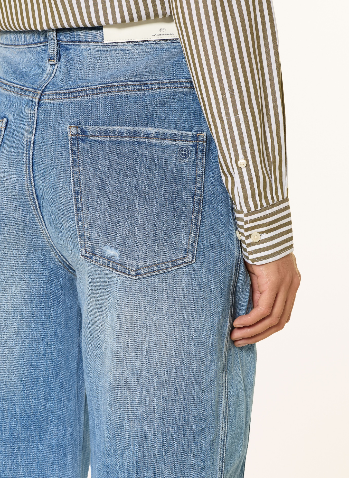 ELIAS RUMELIS Dżinsy typu mom jeans ISABELLA: 1243 mount blue