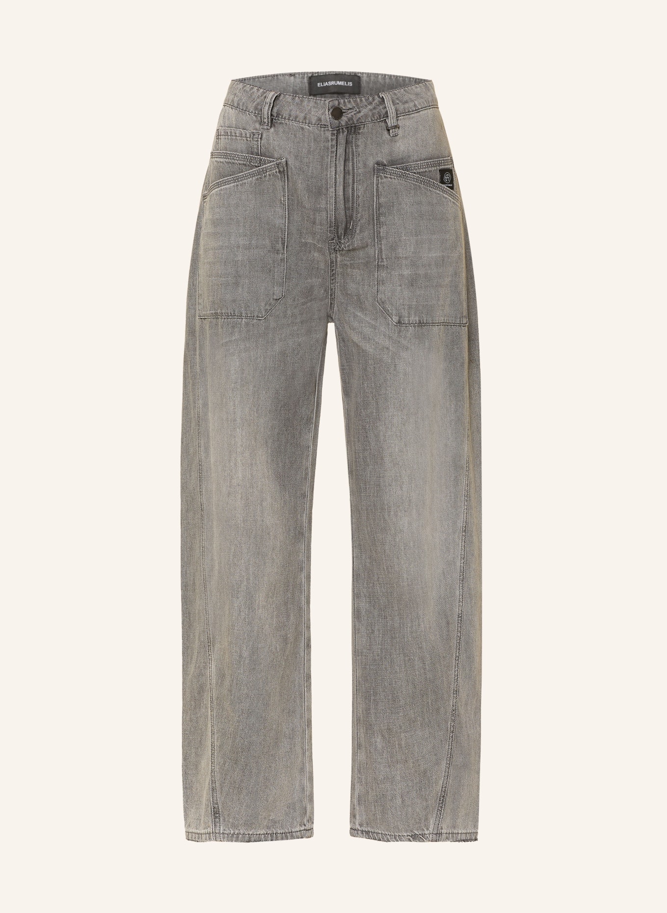 ELIAS RUMELIS Barrel Jeans ISABELLA: 1354 coast grey
