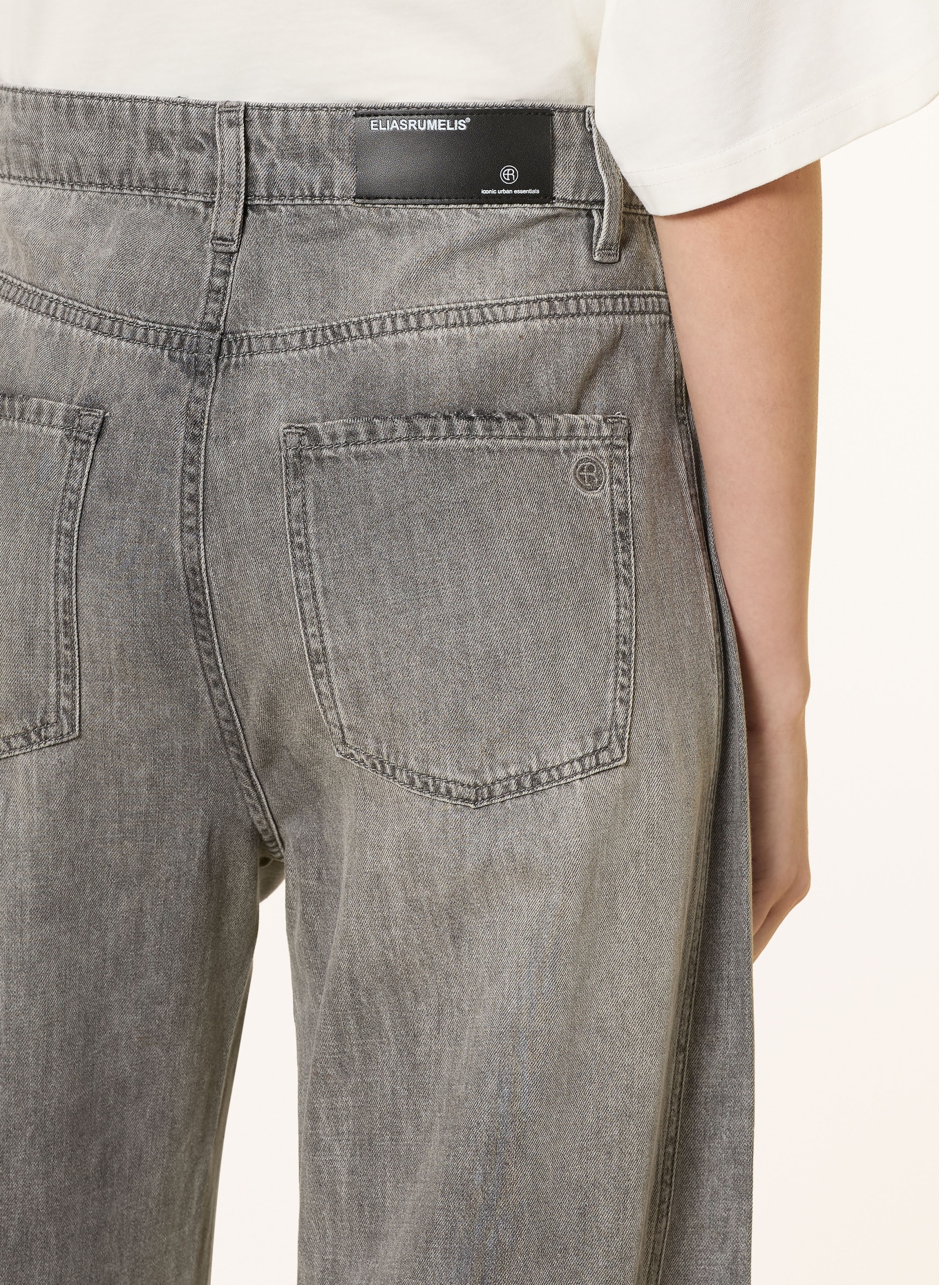 ELIAS RUMELIS Barrel Jeans ISABELLA: 1354 coast grey