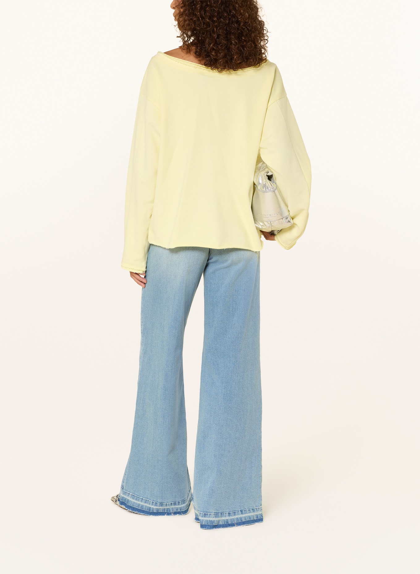 ELIAS RUMELIS Wide Leg Jeans KALEA: 1205 gravel blue