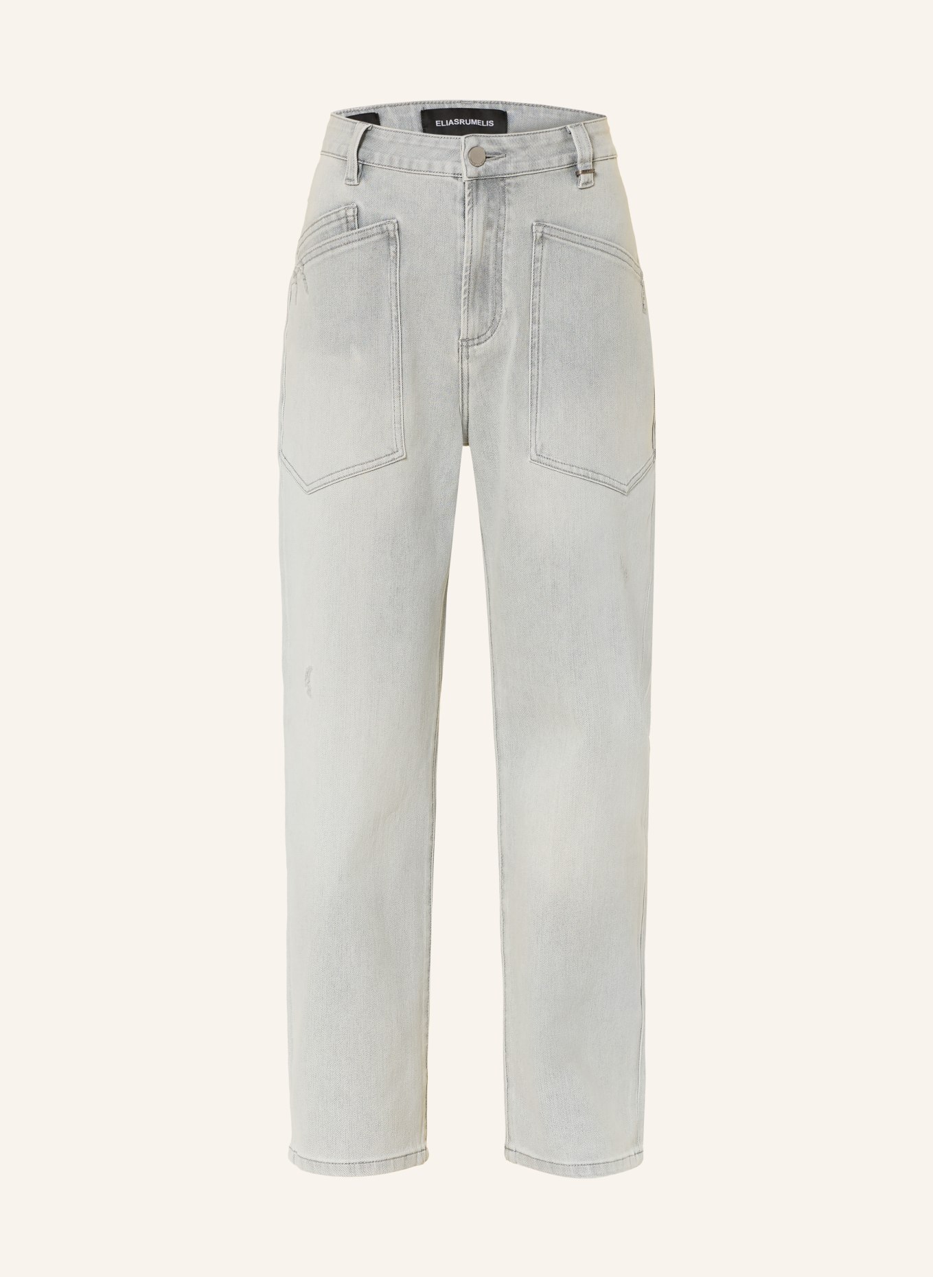 ELIAS RUMELIS Rechte jeans SENDY: 1322 hike grey
