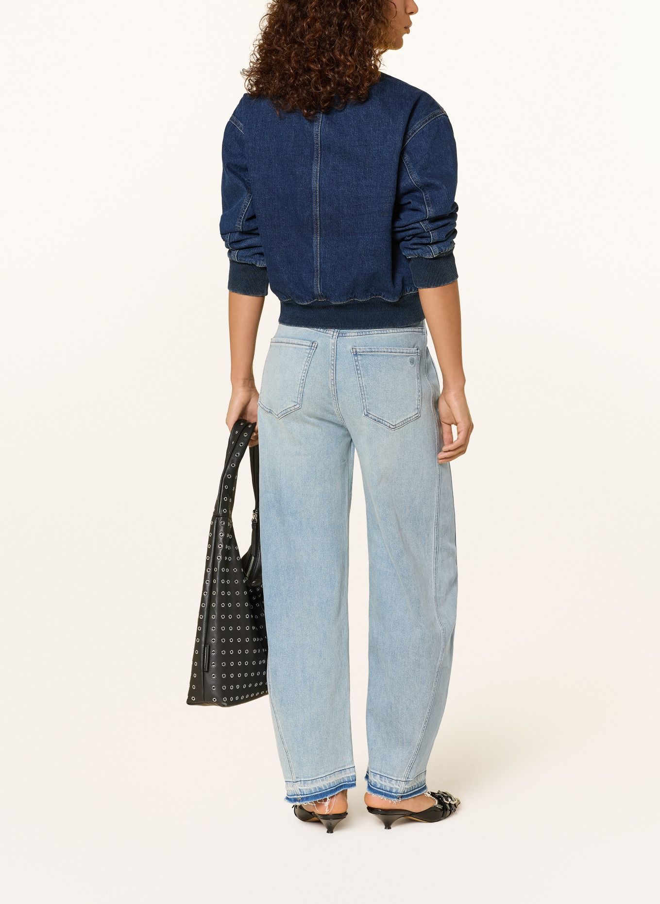 ELIAS RUMELIS NORALIE barrel jeans: 1578 hawaii blue