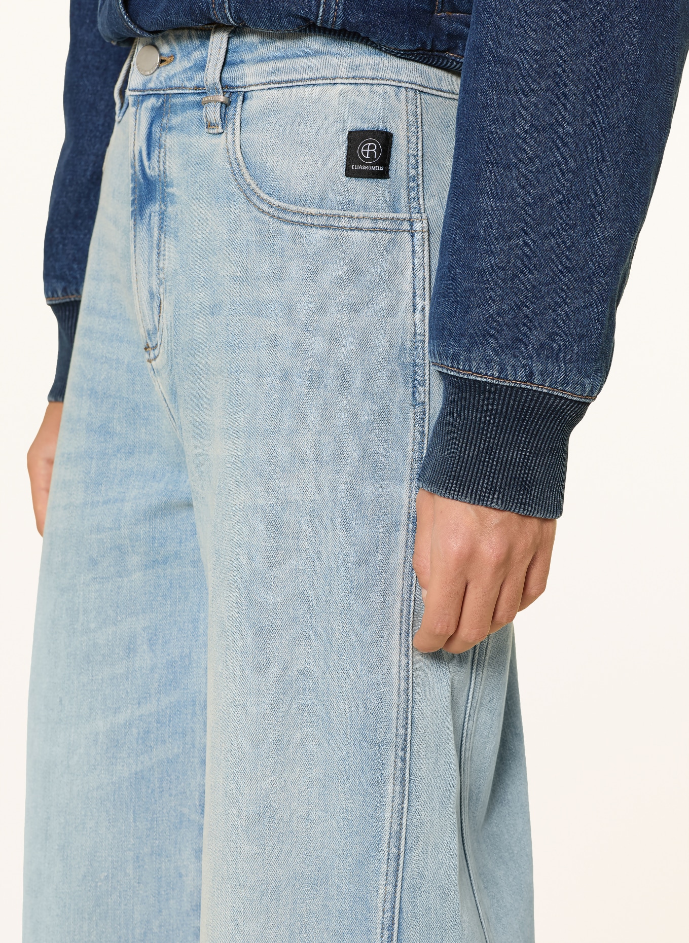 ELIAS RUMELIS NORALIE barrel jeans: 1578 hawaii blue