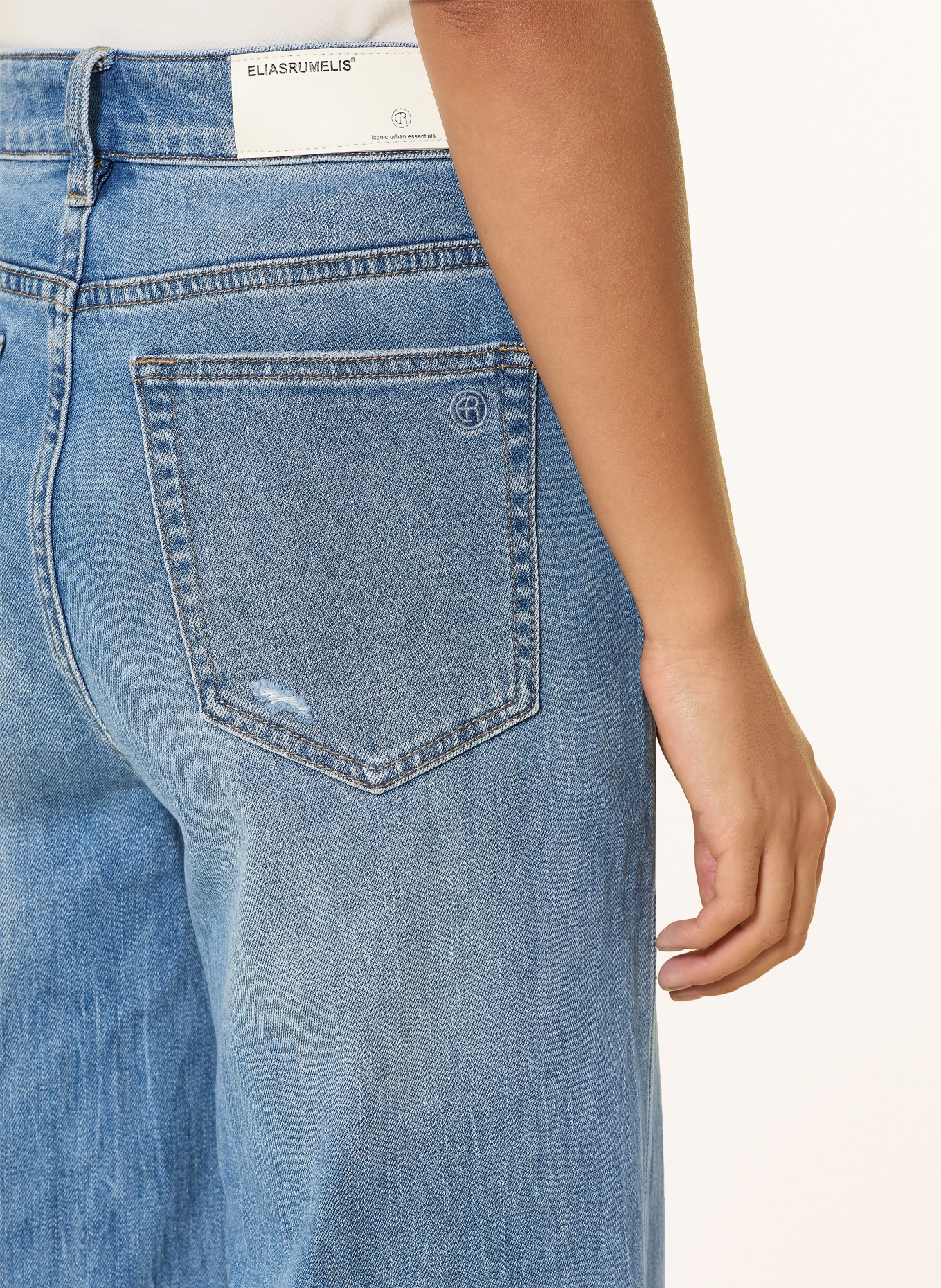 ELIAS RUMELIS Spodnie jeansowe LINA: 1243 mount blue