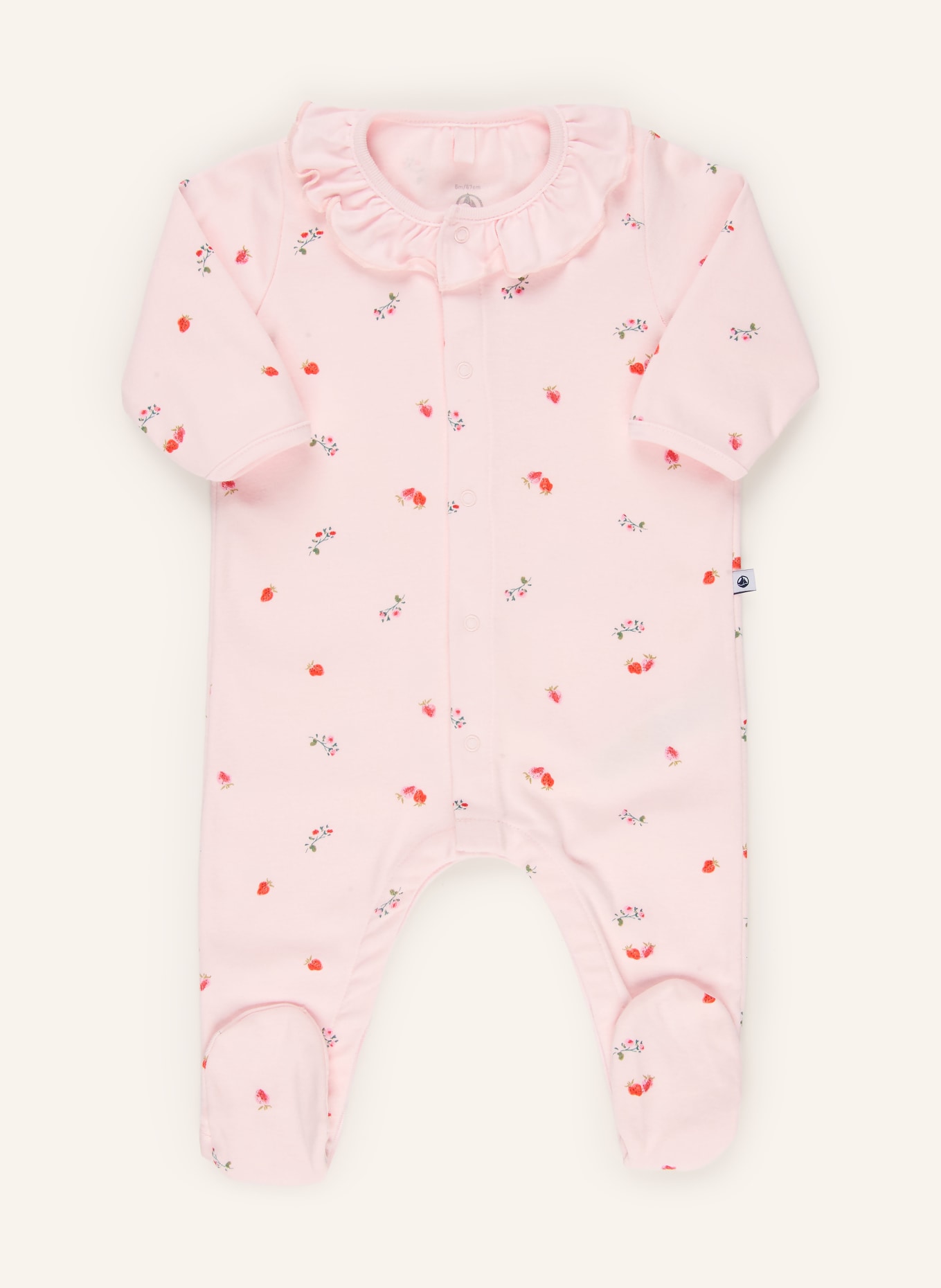 PETIT BATEAU Strampler: ROSA