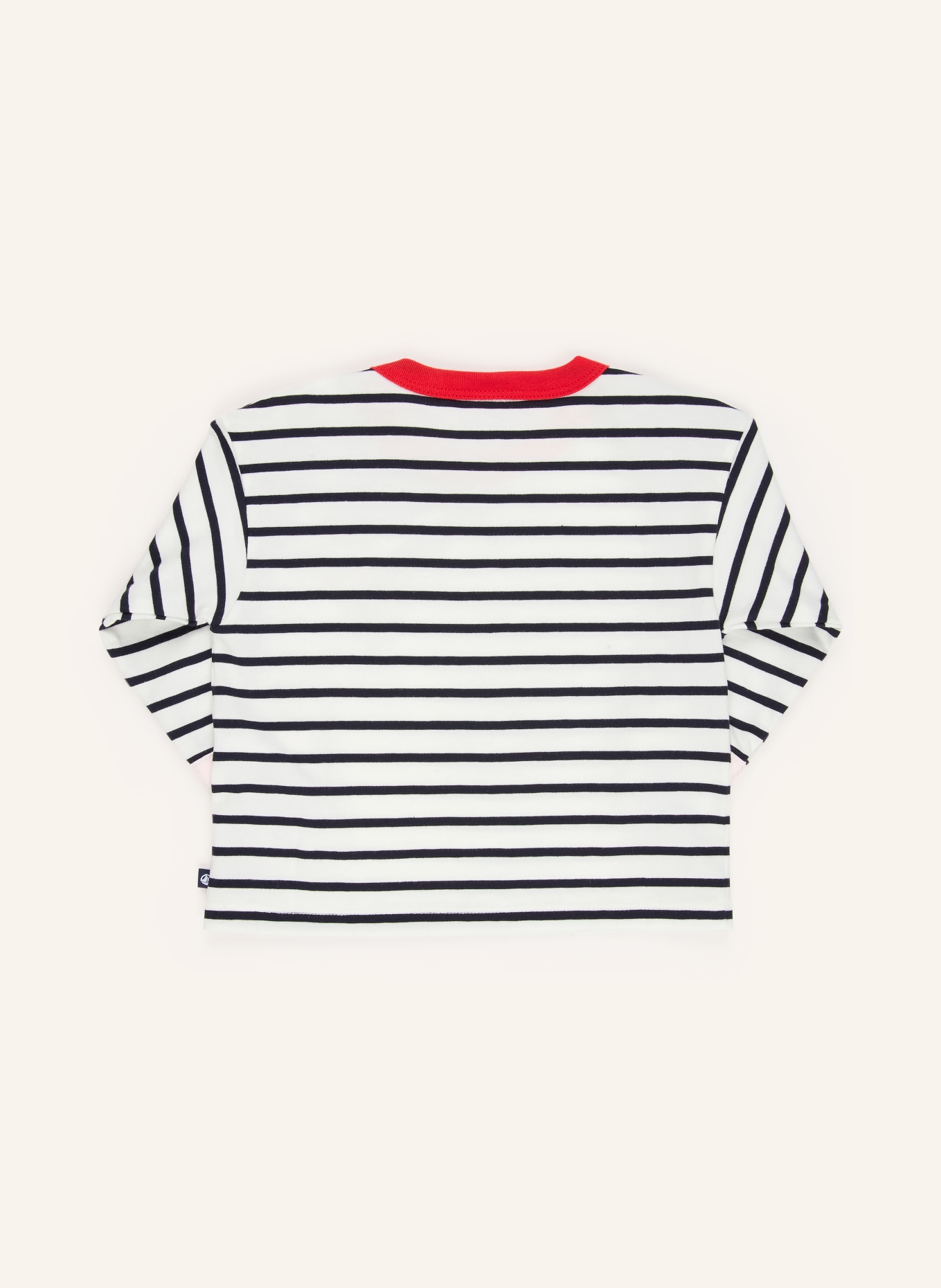 PETIT BATEAU Dlouhé rukávy: BÍLÁ / ČERVENÁ / TMAVĚ MODRÁ