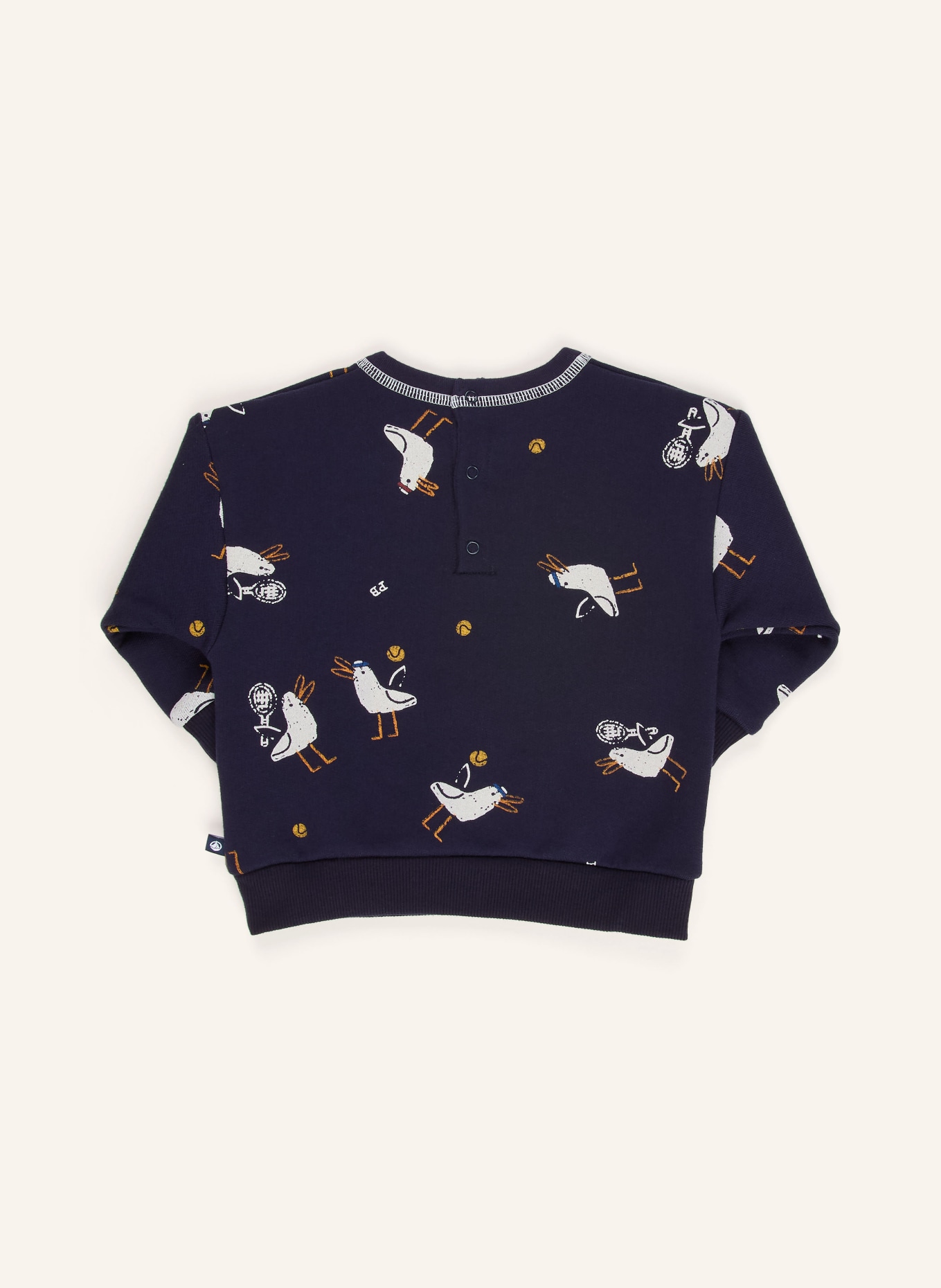 PETIT BATEAU mikina: TMAVĚ MODRÁ