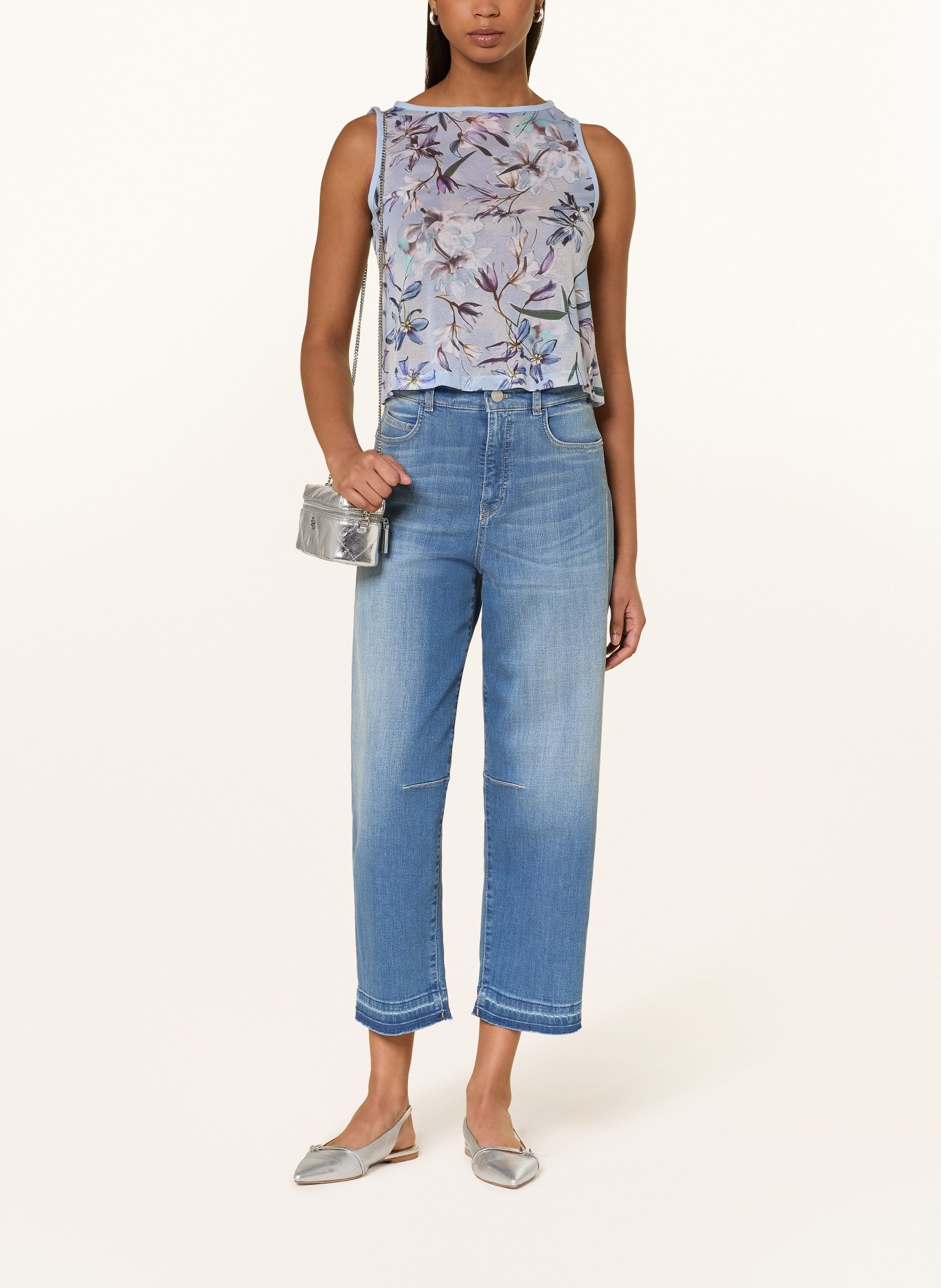 MARC CAIN Barrel Jeans RUMA: 353 blue denim